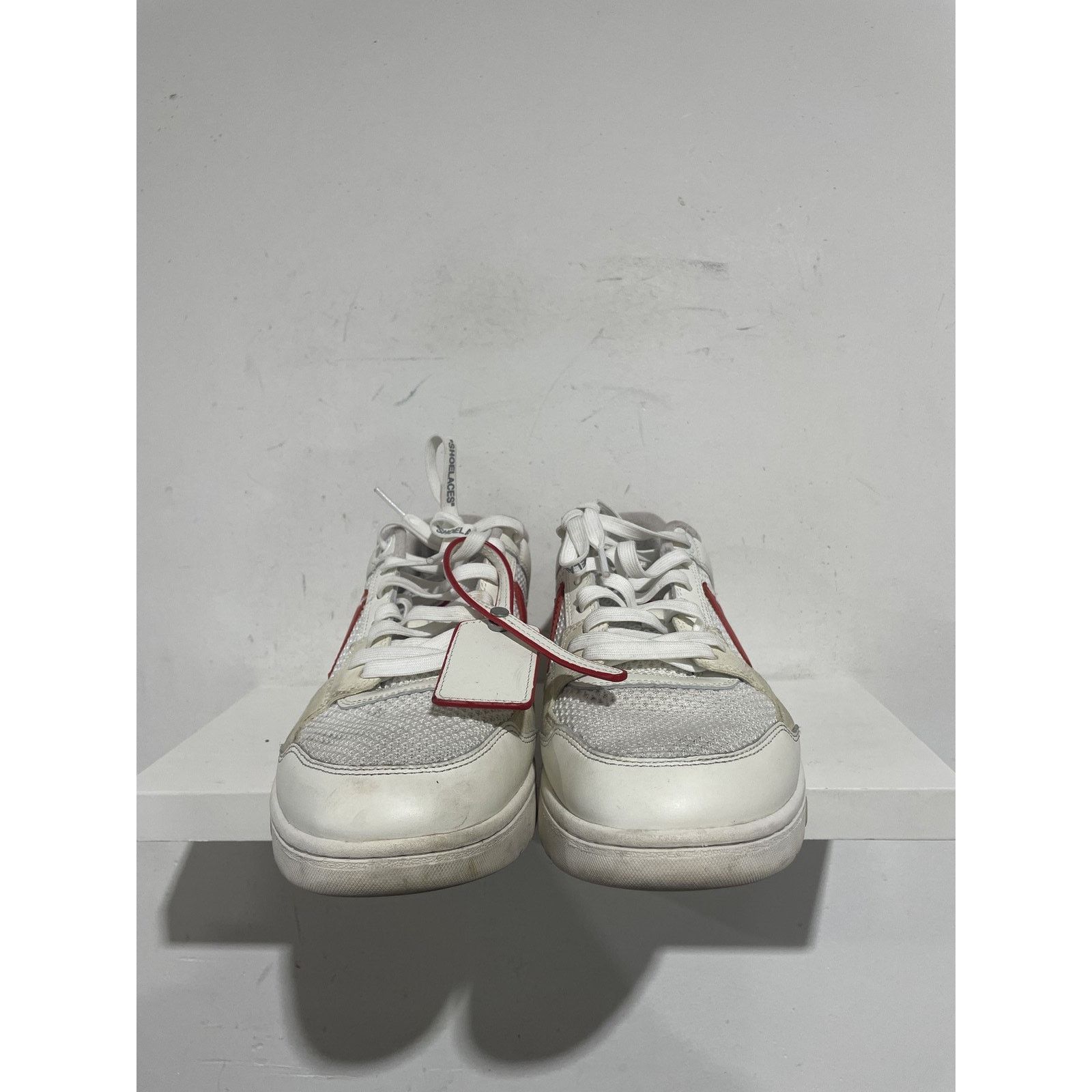 Off-White OFF-WHITE OUT OF OFFICE WHITE/RED SNEAKER SIZE 9.5 PREOWNED Size US 9 / EU 42 - 3 Thumbnail