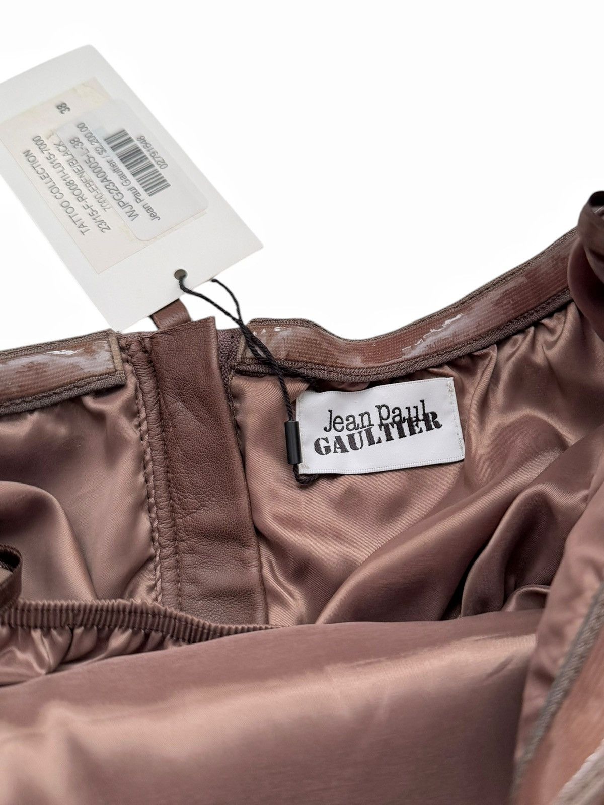 Jean Paul Gaultier $2,200 The Tattoo Lambskin Top Size S / US 4 / IT 40 - 12 Thumbnail