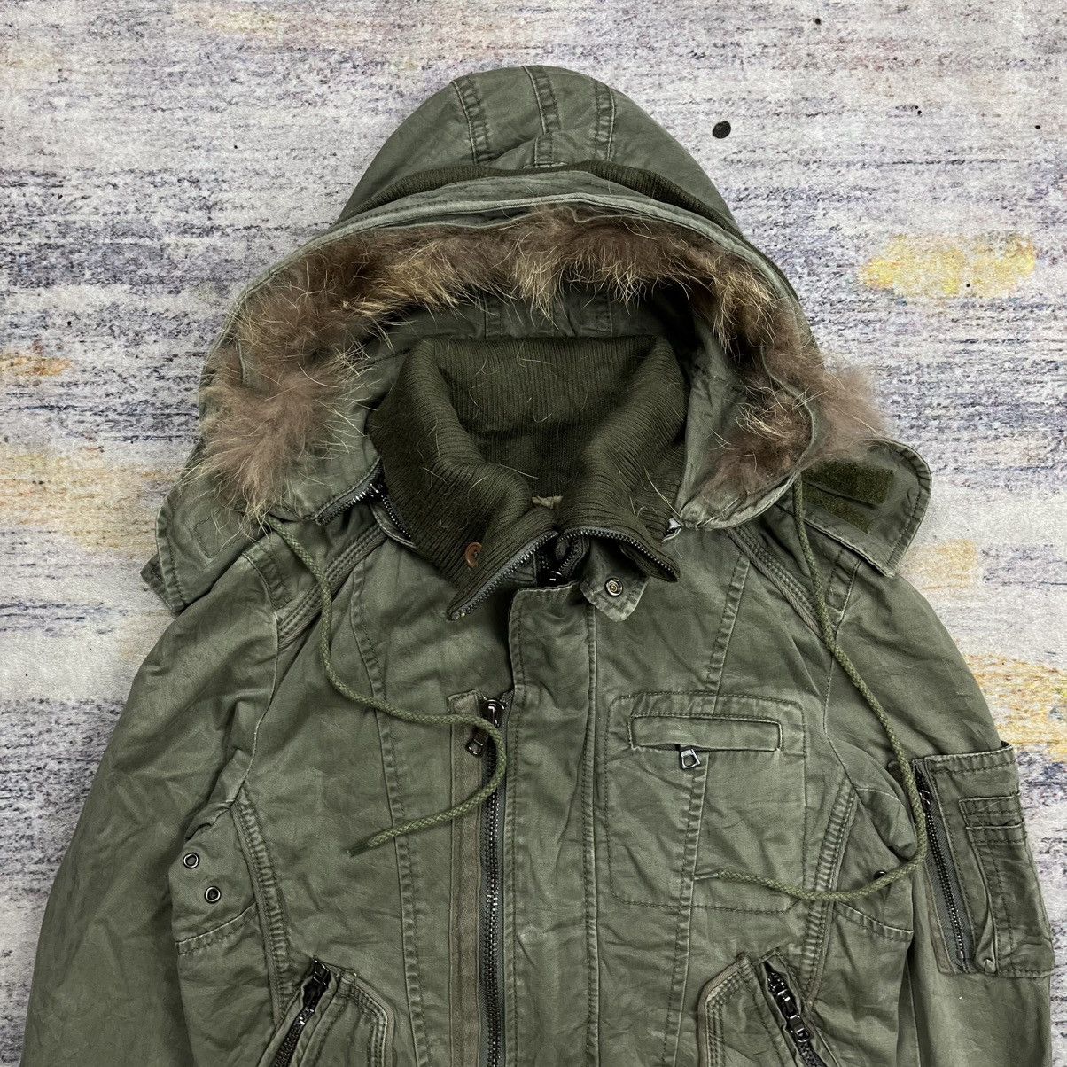 JACKROSE Jackrose Luv Maison multi zipper fur hoodie jacket vkei Size US S / EU 44-46 / 1 - 5 Thumbnail