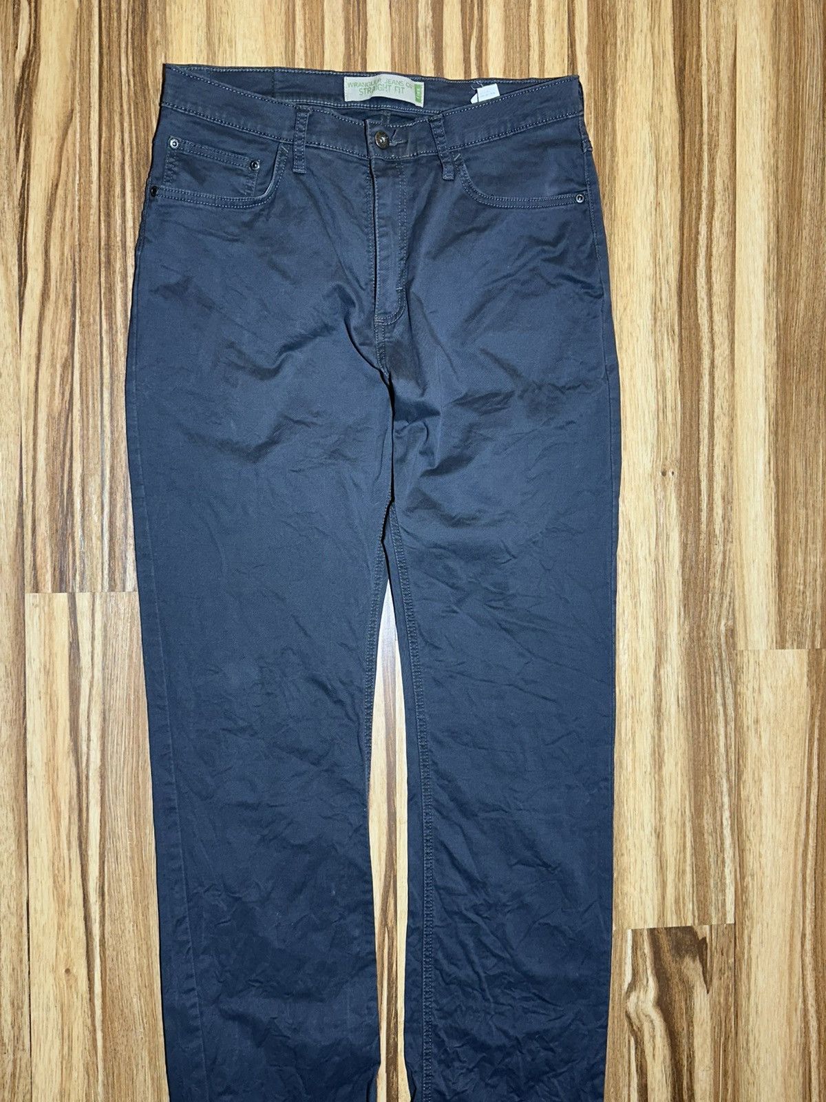 Wrangler Wrangler Straight Fit dark gray jeans Size US 32 / EU 48 - 3 Thumbnail