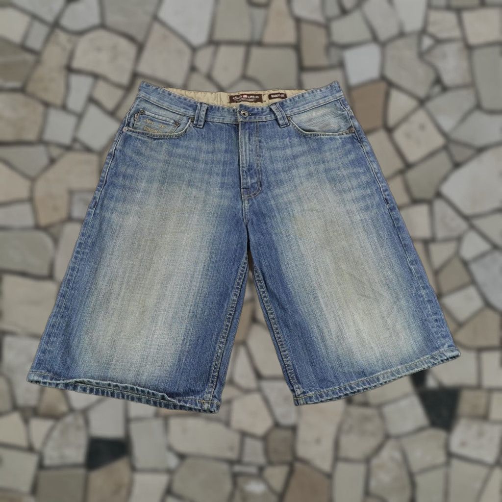 VINTAGE Ecko Unltd. Shorts Mens 36 Denim Baggy Bermuda Casual Hip Hop Y2K