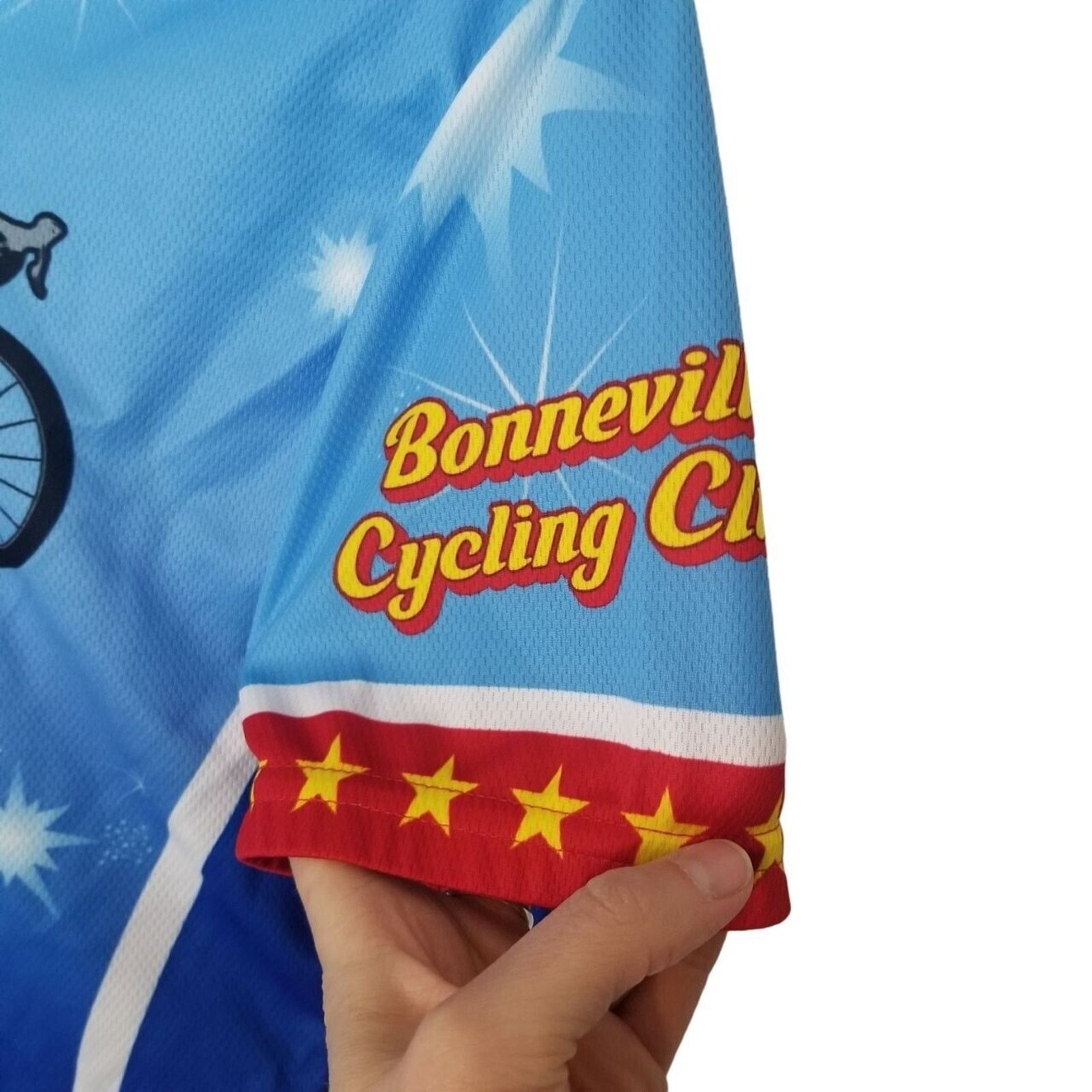 Poler Voler Bonneville Super Red Riding Hood 2010 Cycle Jersey L Size US L / EU 52-54 / 3 - 4 Thumbnail