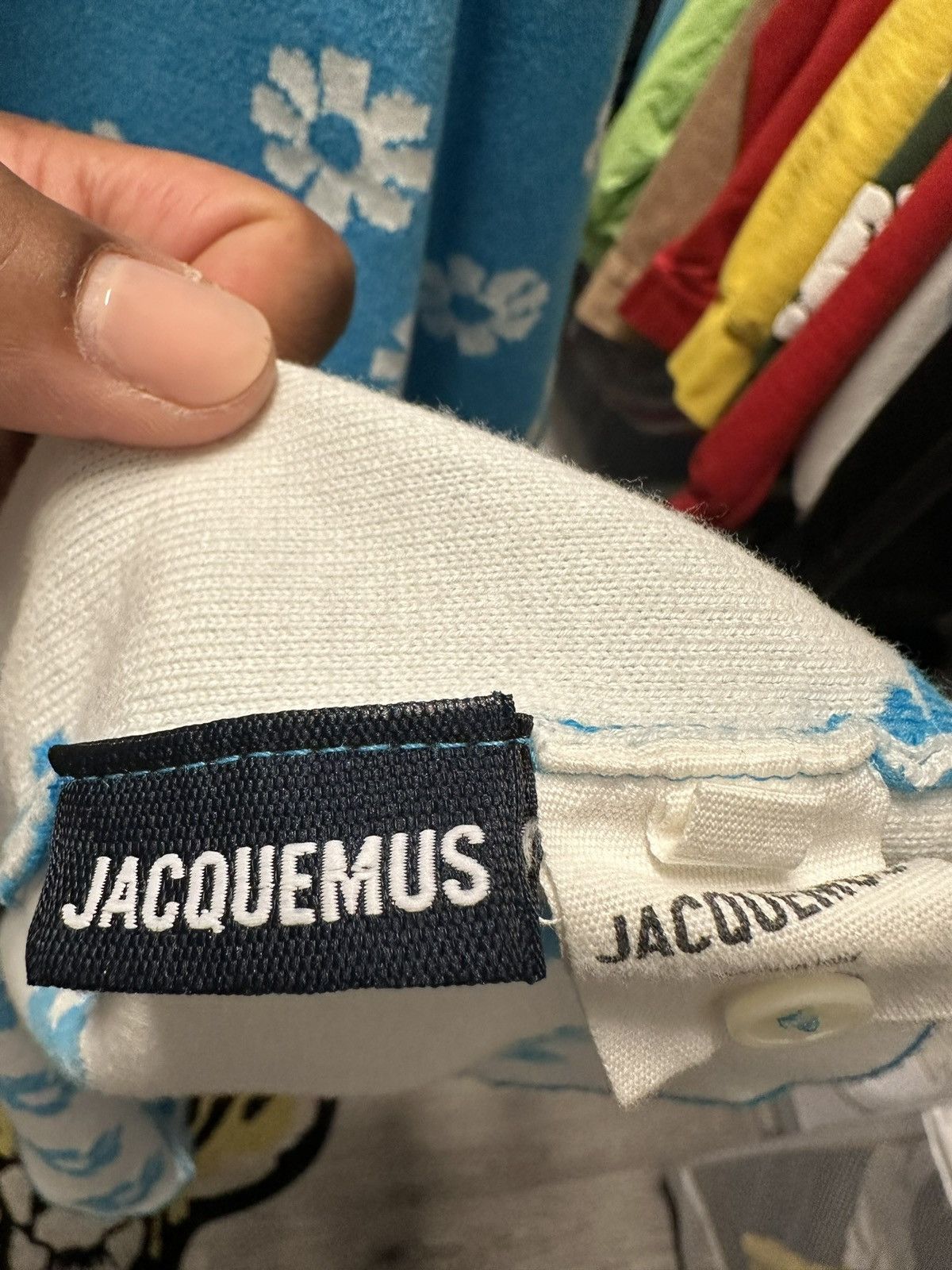 Jacquemus Jacquemus Floral-printed Knitted Shirt Size US L / EU 52-54 / 3 - 3 Thumbnail