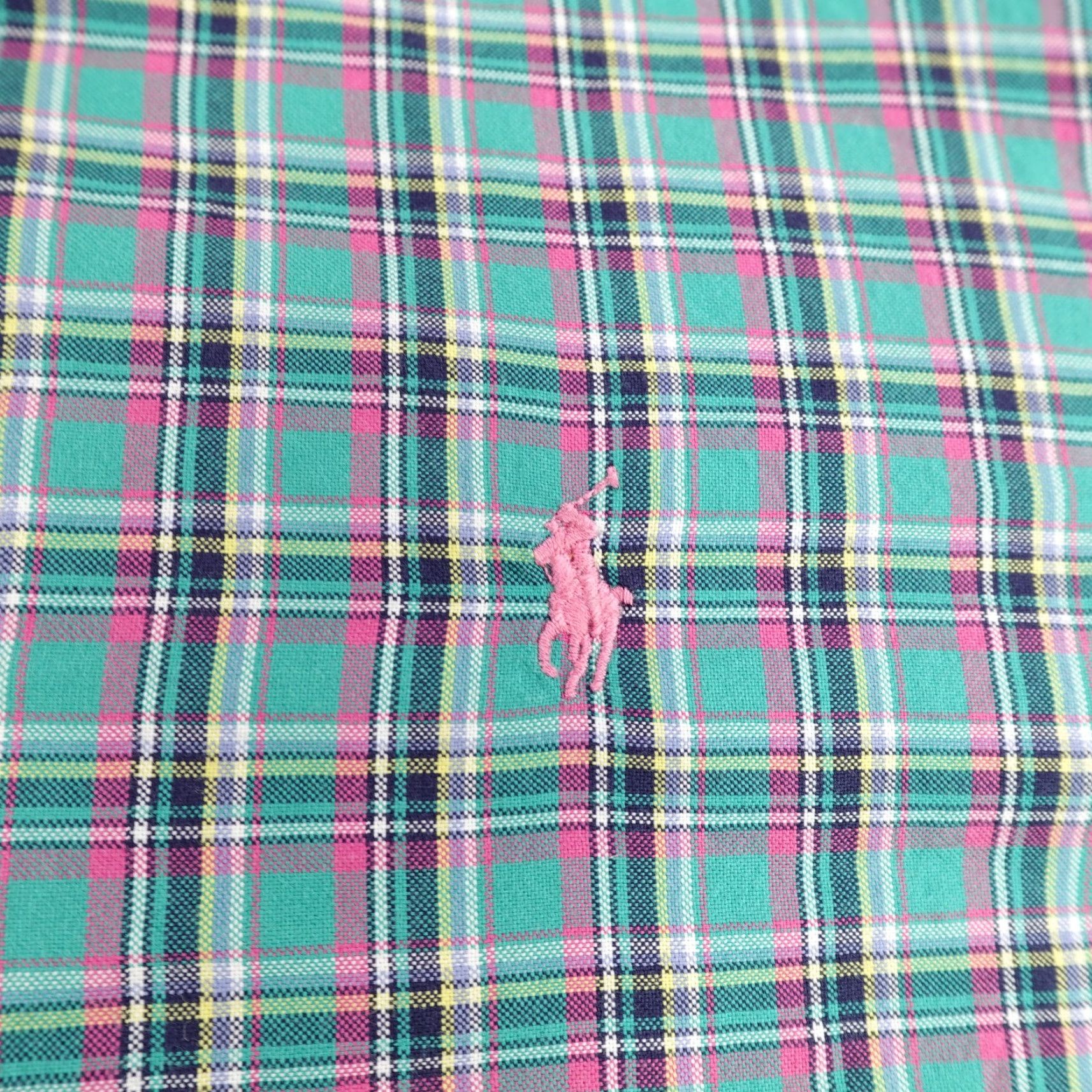 Ralph Lauren Ralph Lauren Shirt Mens XL Purple Plaid Button-Up Long Sleeve Pony Logo Classic Preppy Button-Down Collar Colorful Casual Workwear Size US XXL / EU 58 / 5 - 3 Thumbnail