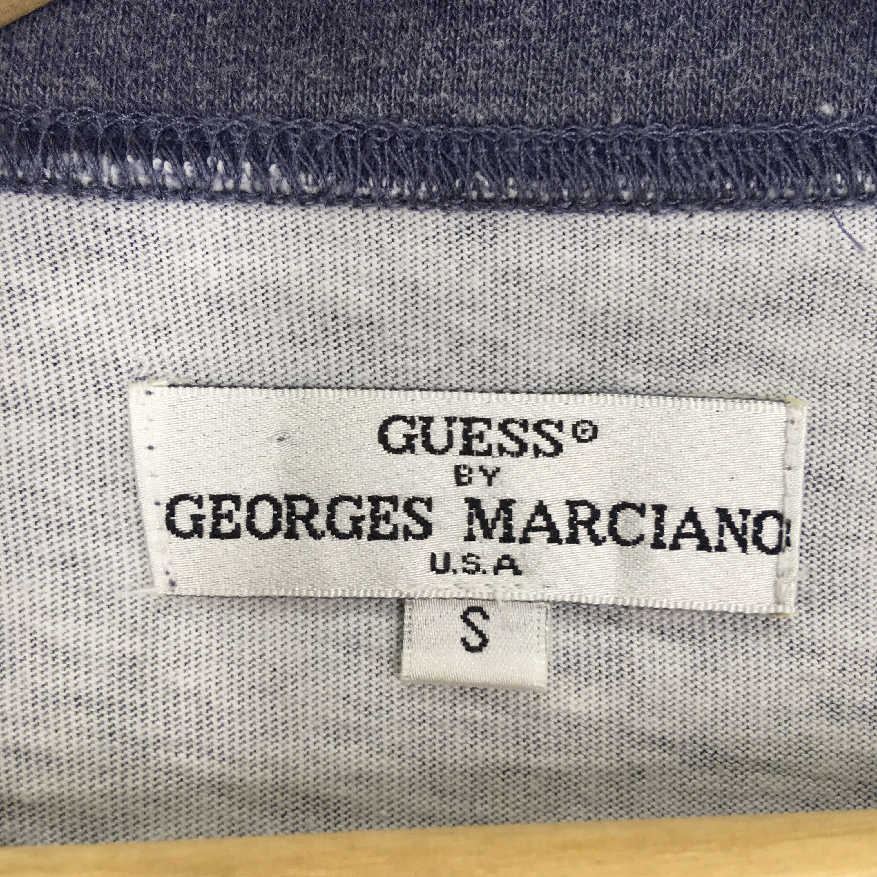 Georges Marciano × Guess × Vintage Vintage Guess Jeans Usa by Georges Marciano Striped Shirt Size US L / EU 52-54 / 3 - 9 Thumbnail