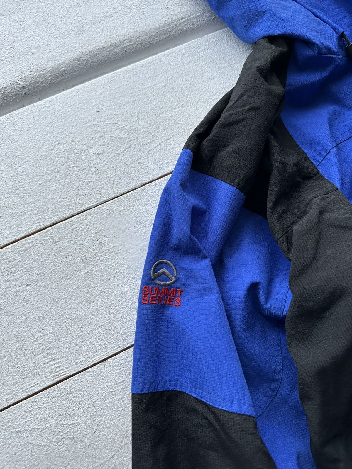 The North Face 🚨gore tex Vintage 90s/Y2K Blue The North Face Jacket Size US L / EU 52-54 / 3 - 3 Thumbnail