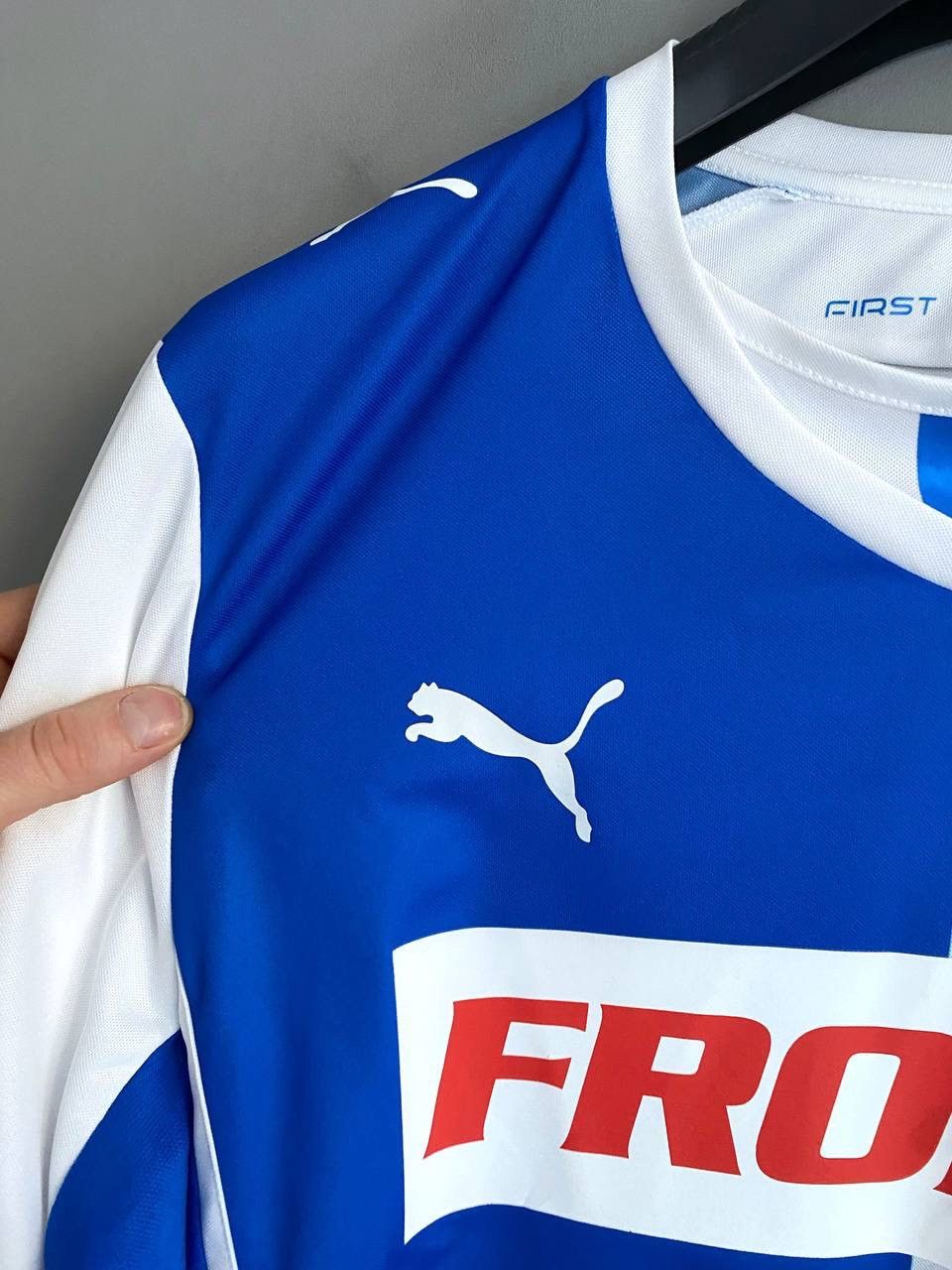 Puma Grasshopper Zurich 2013/14 Home Soccer Jersey Autograph Team Size US XL / EU 56 / 4 - 9 Thumbnail