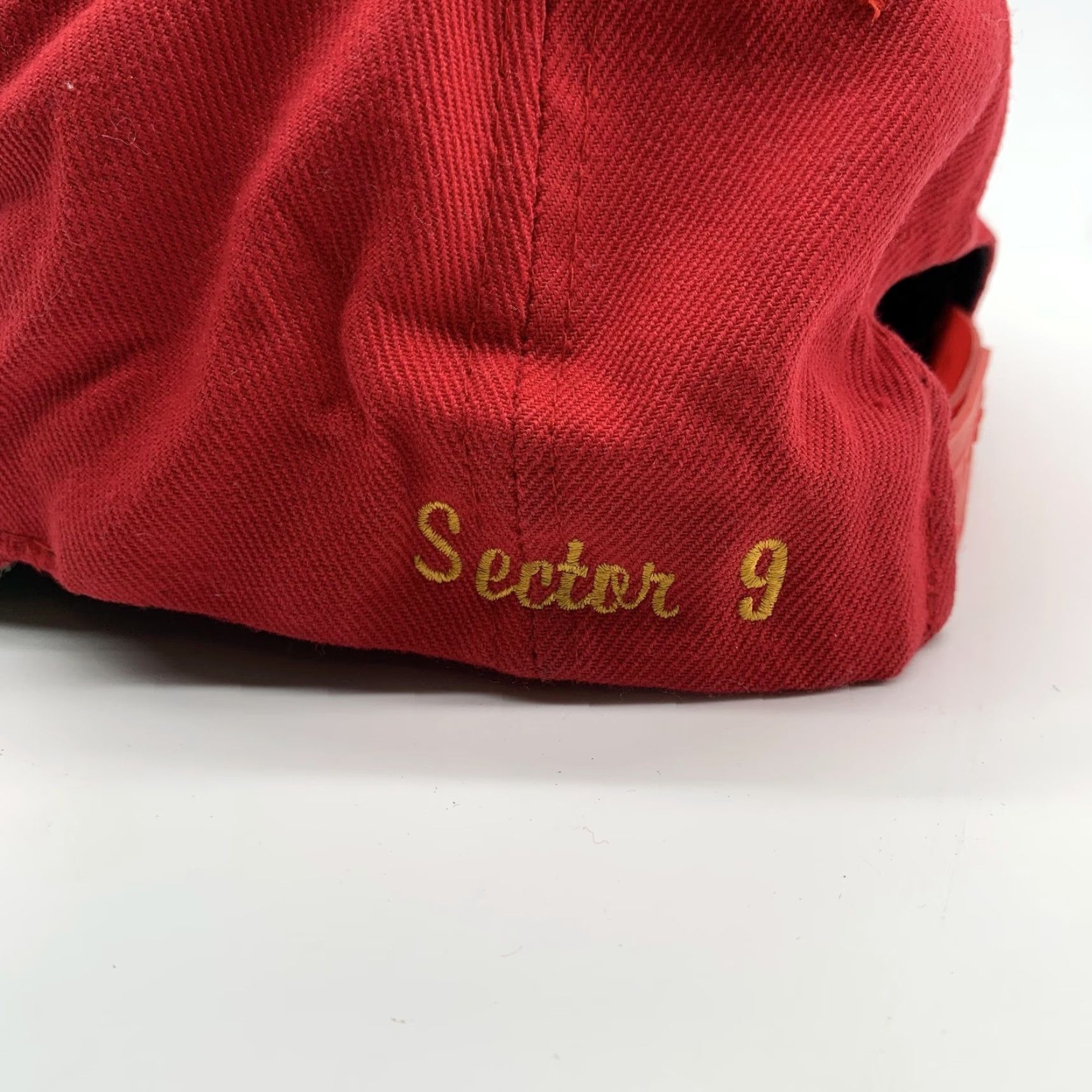 Logo 7 Sector 9 Hat Snap Back Mens Red Twill One Size Embroidered Logo Skateboard Size ONE SIZE - 5 Thumbnail