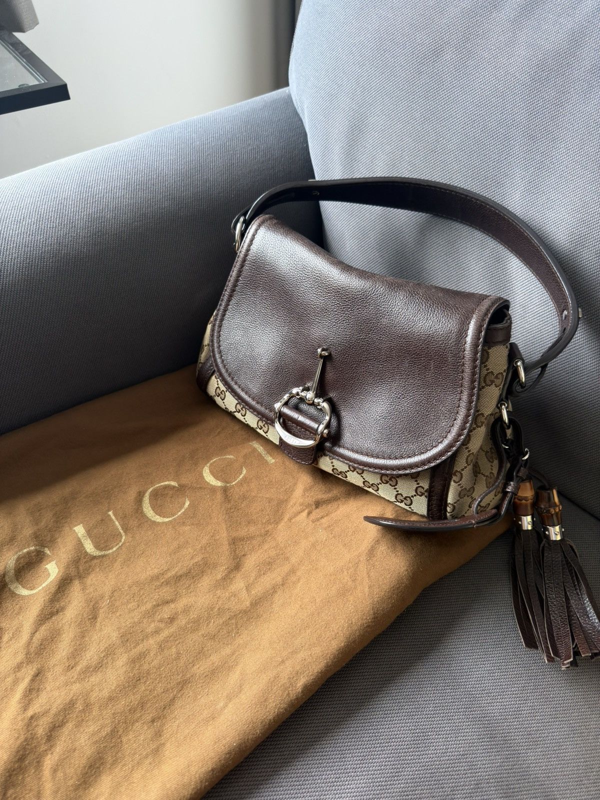 Gucci Vintage Gucci Horsebit with Bamboo Tassels Size ONE SIZE - 2 Thumbnail