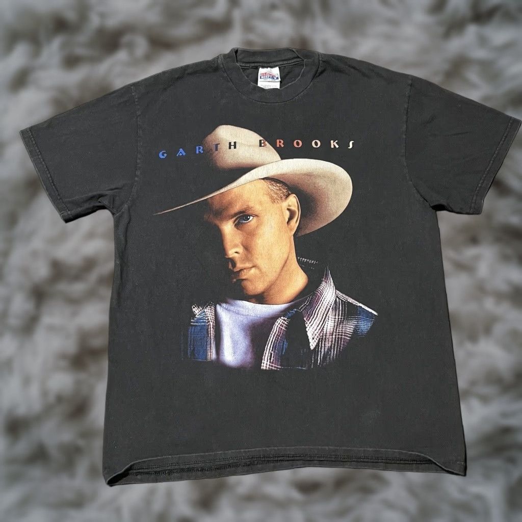 Hanes VINTAGE 1993 Rod Stewart T-Shirt Men Large Black 90s Music  