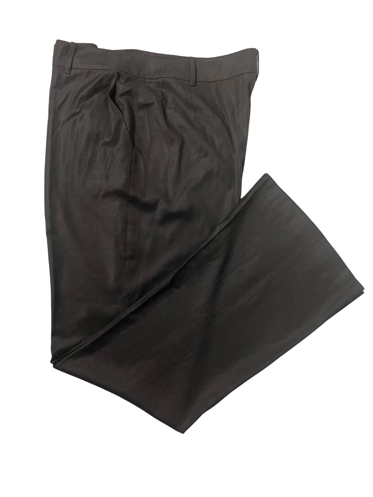 St. John St. John Brown Wool Blend Pants Size 14 Size 30" / US 8 / IT 44 - 2 Thumbnail