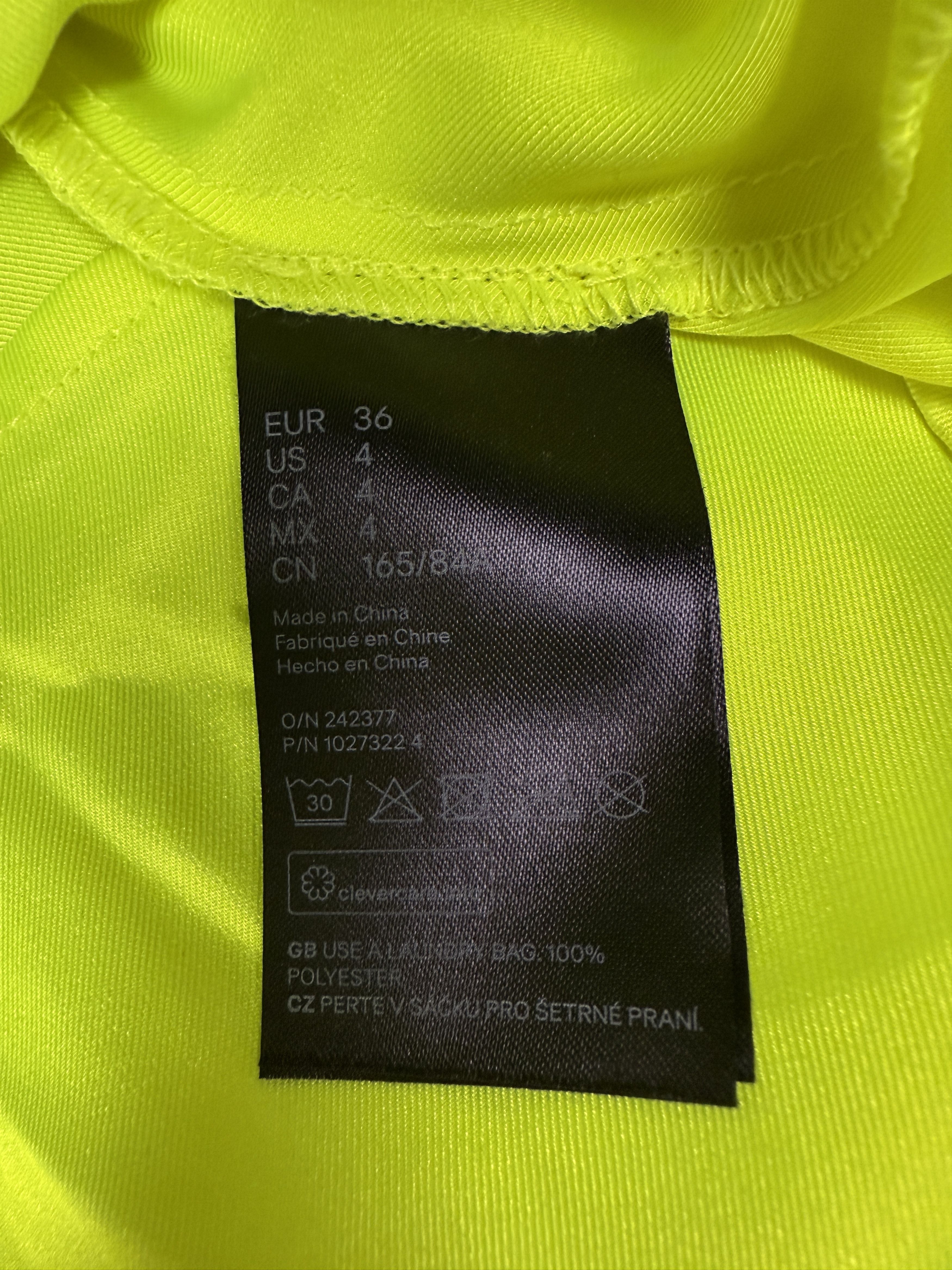 H&M H&M Innovation Circular Design Story Neon Polka Dot Dress Size S / US 4 / IT 40 - 6 Thumbnail