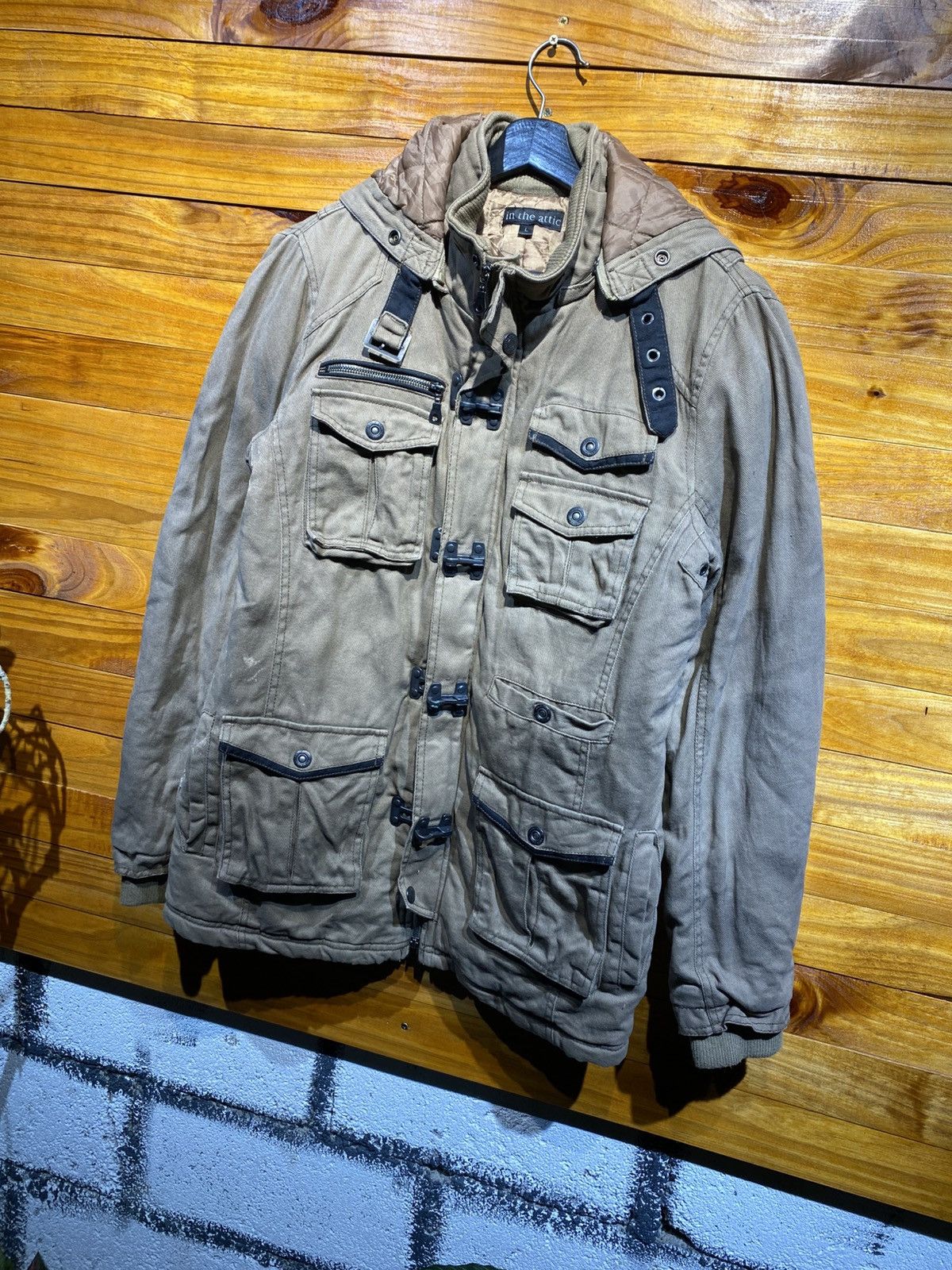 In The Attic In The Attic Military Field Jacket – Multi-Pocket Design Size US M / EU 48-50 / 2 - 4 Thumbnail