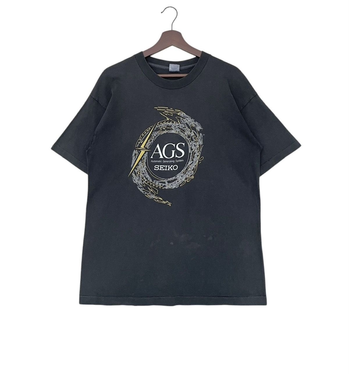 Seiko × Vintage Vintage Brand Seiko Made in Usa Tshirt 1990s Size US L / EU 52-54 / 3 - 1 Thumbnail