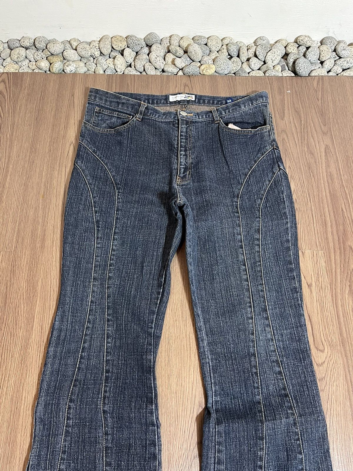 Hysteric Glamour Sino japan flared distressed denim Size US 34 / EU 50 - 3 Thumbnail