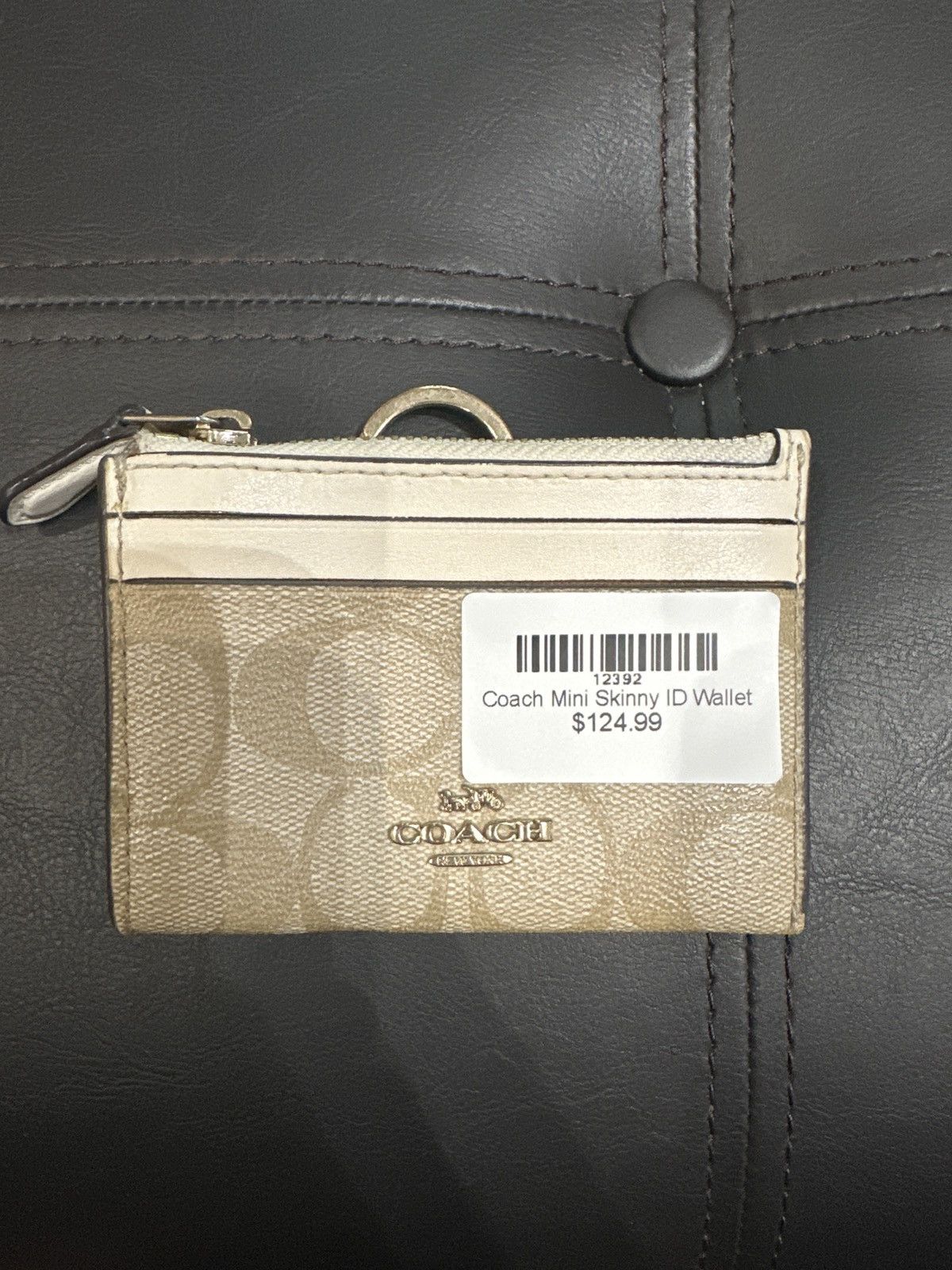 Coach Coach Mini Skinny ID Wallet Size ONE SIZE - 1 Thumbnail