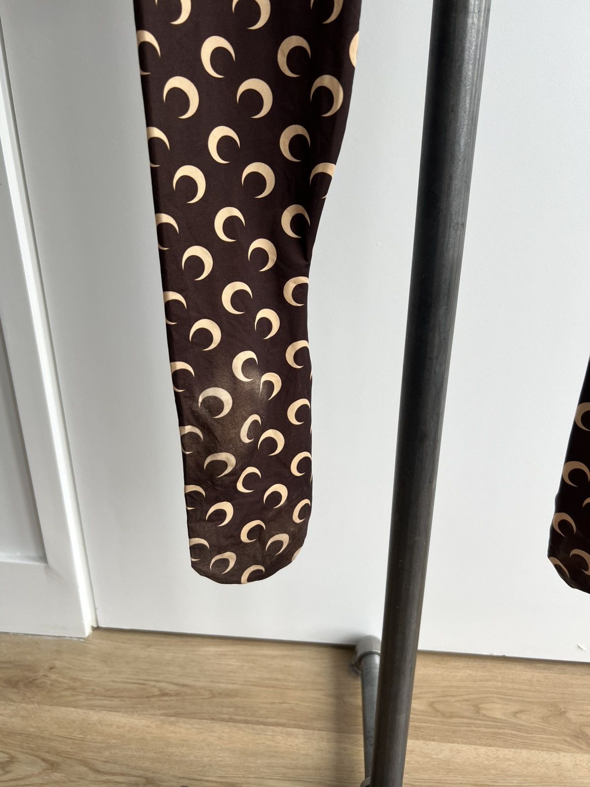 Marine Serre Moon Print Tights Size 26" / US 2 / IT 38 - 4 Thumbnail
