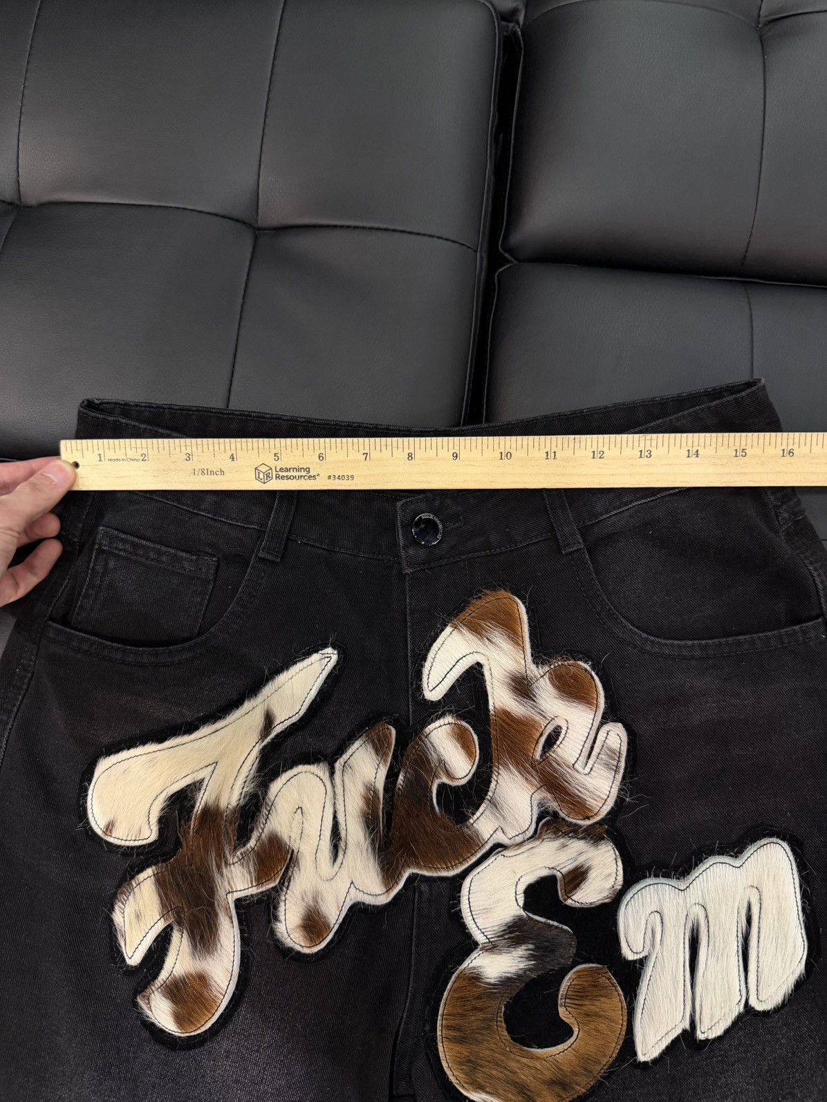 Other Fuck EM Shorts Black Fur Size (30) Size US 30 / EU 46 - 9 Thumbnail