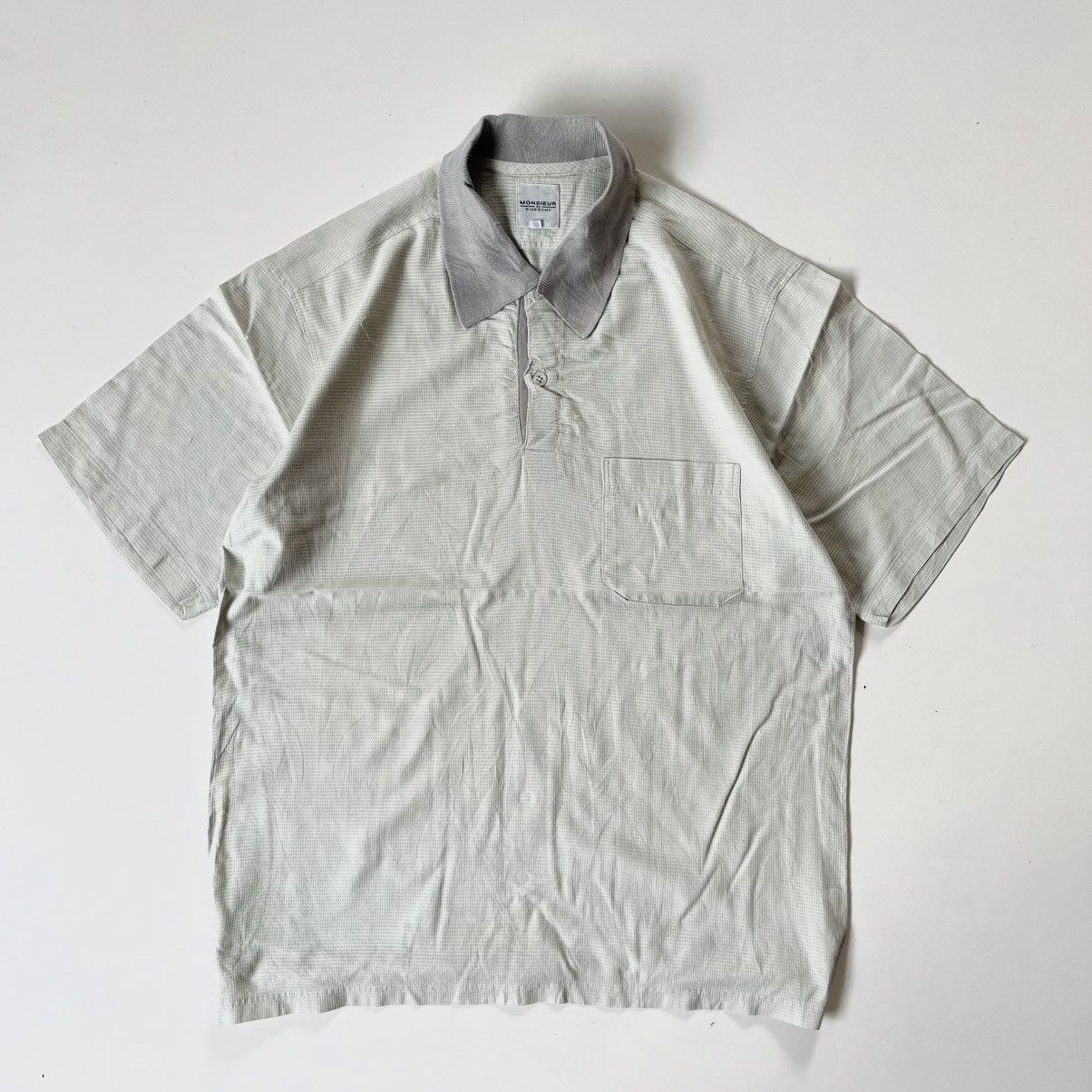 Givenchy Vintage Givenchy Monseiur Polo Shirt Size US L / EU 52-54 / 3 - 1 Thumbnail