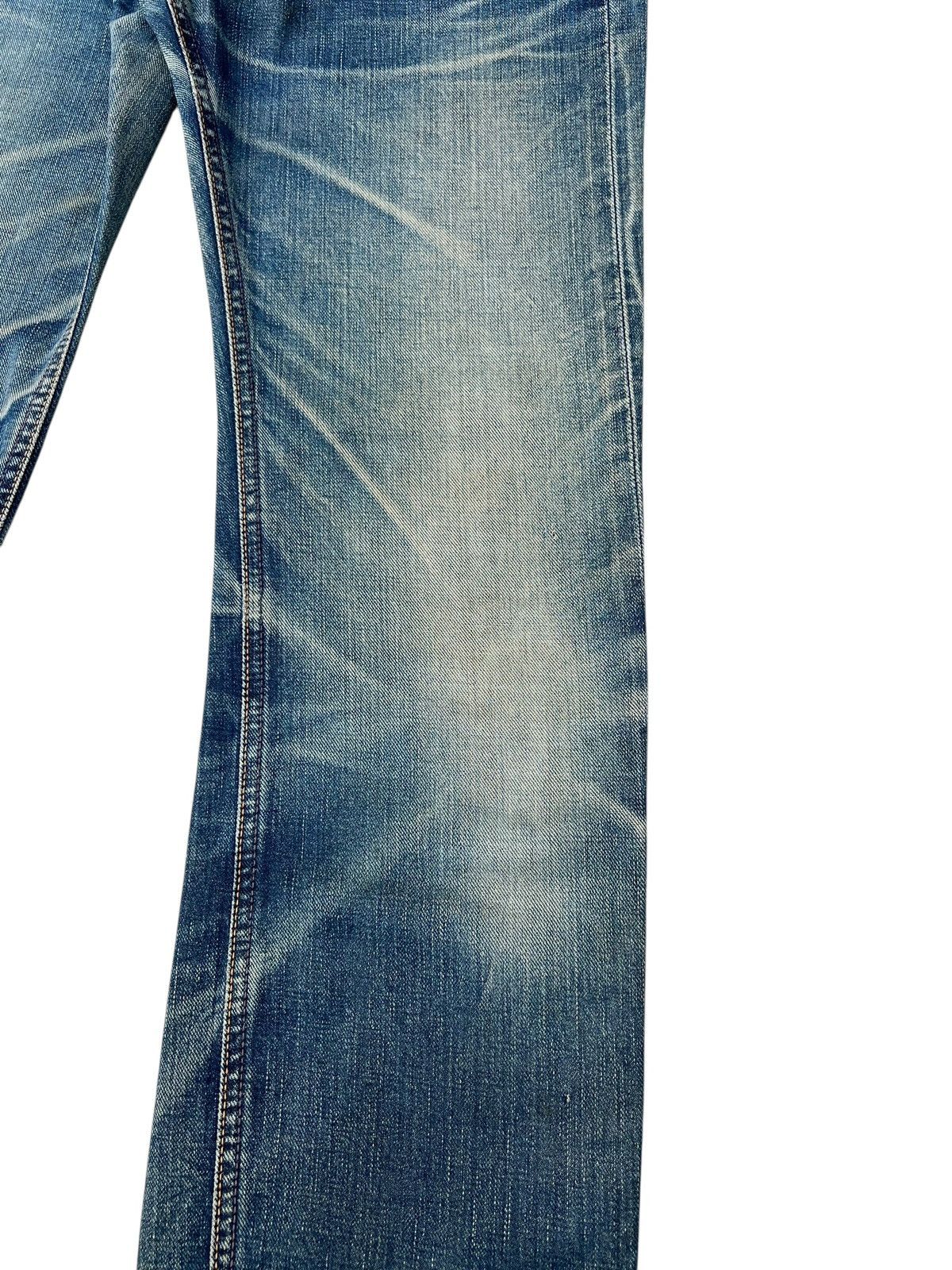 Lee Vintage Lee Sanforized Distressed Mud Denim Selvedge Jeans Size US 30 / EU 46 - 12 Thumbnail