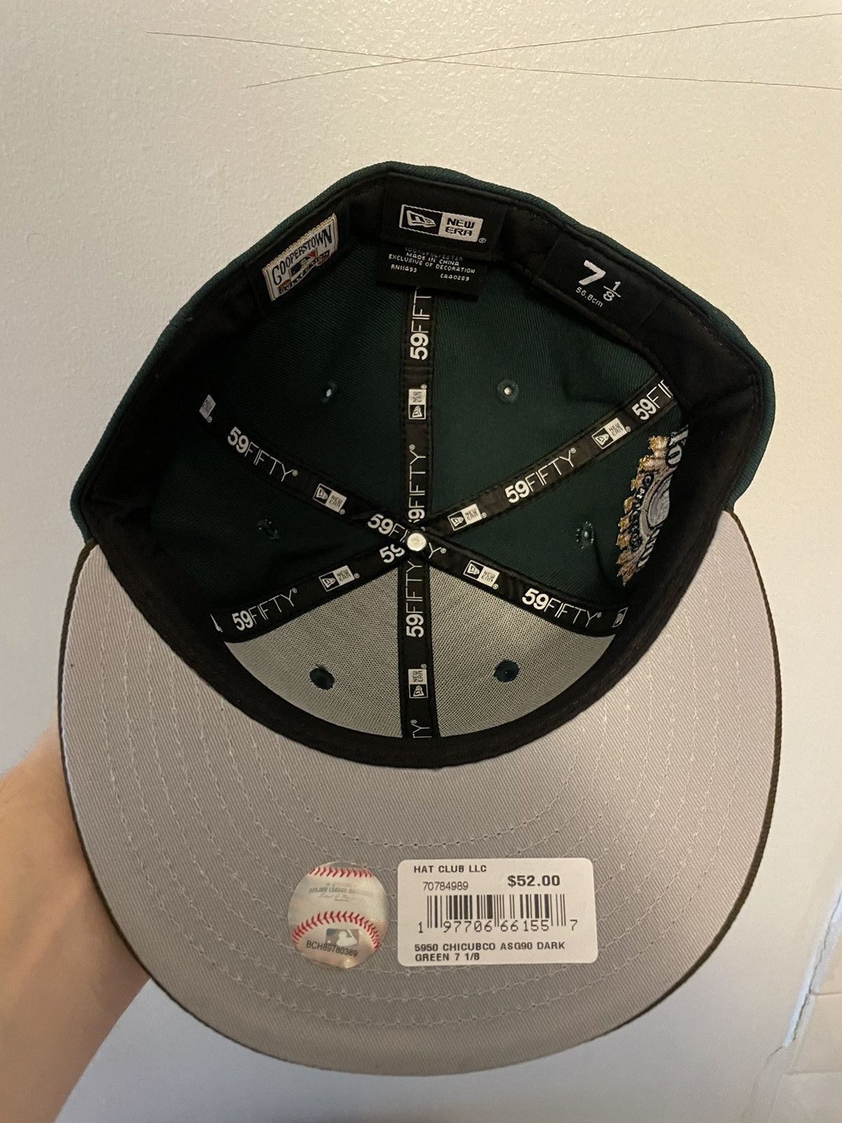 New Era Hat club noho exclusive Chicago cubs script 1990 al Size ONE SIZE - 5 Thumbnail