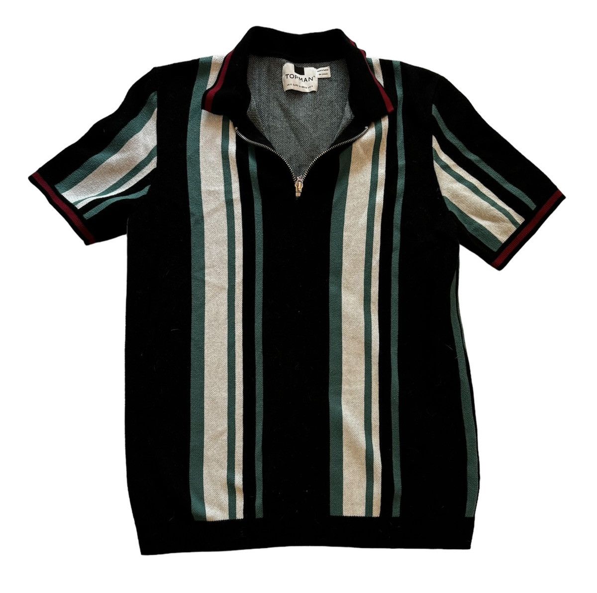 Topman Topman Zip up polo Size US S / EU 44-46 / 1 - 1 Thumbnail