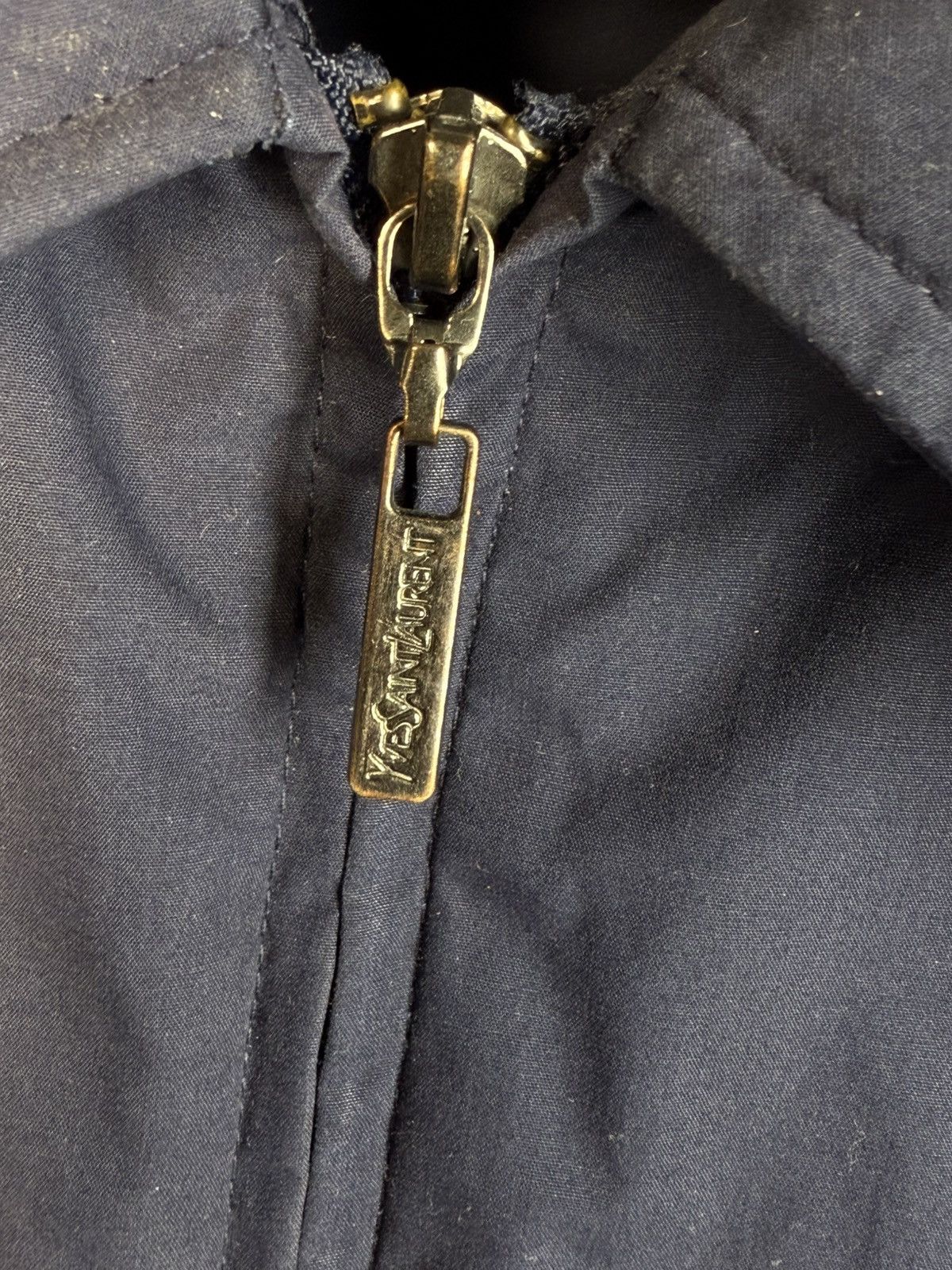 Yves Saint Laurent Warm YSL Jacket Quilted YSL Bomber Size US XL / EU 56 / 4 - 5 Thumbnail