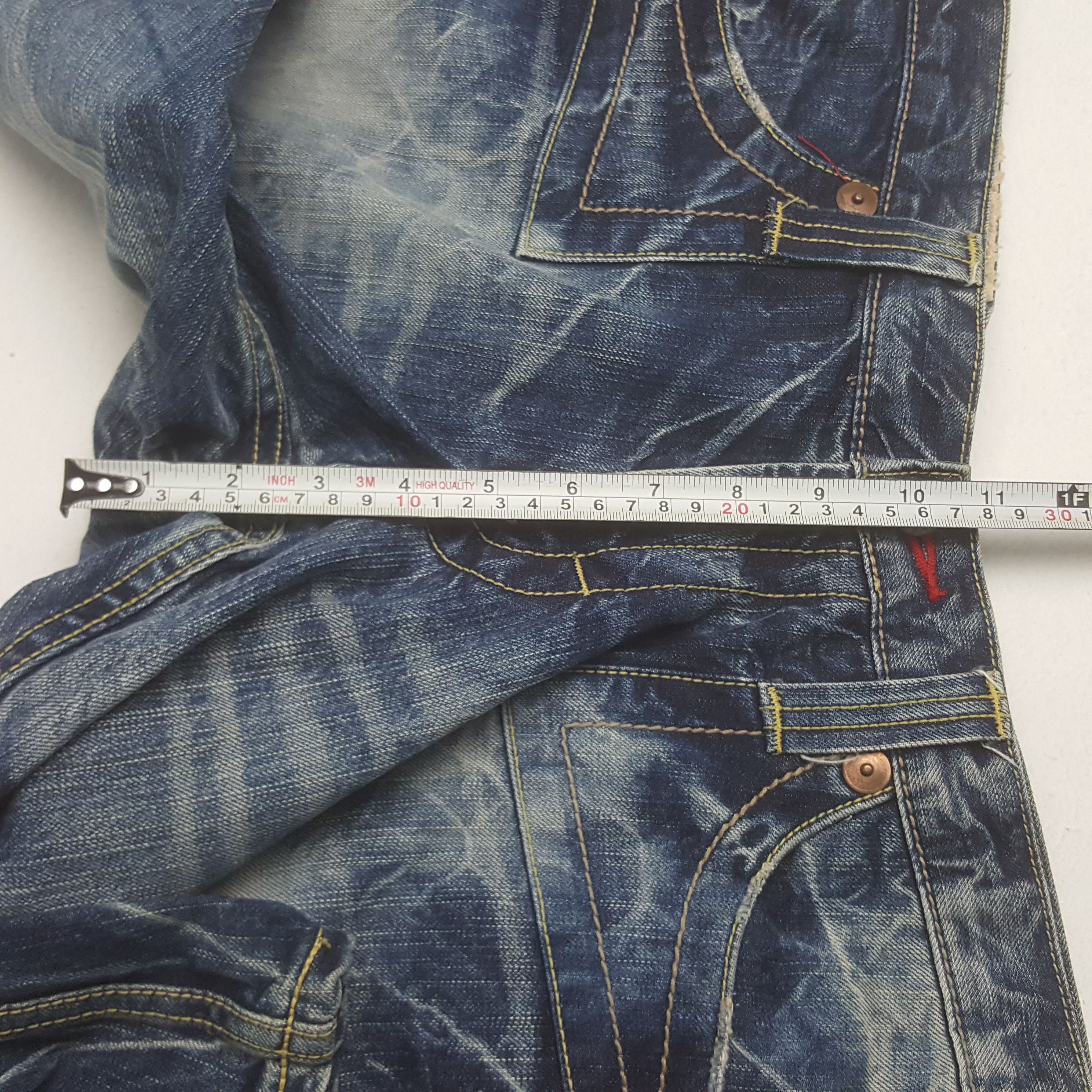 Japanese Brand × Vintage Vintage BW Jeans Nippon Japanese Denim Jeans Size US 36 / EU 52 - 12 Thumbnail