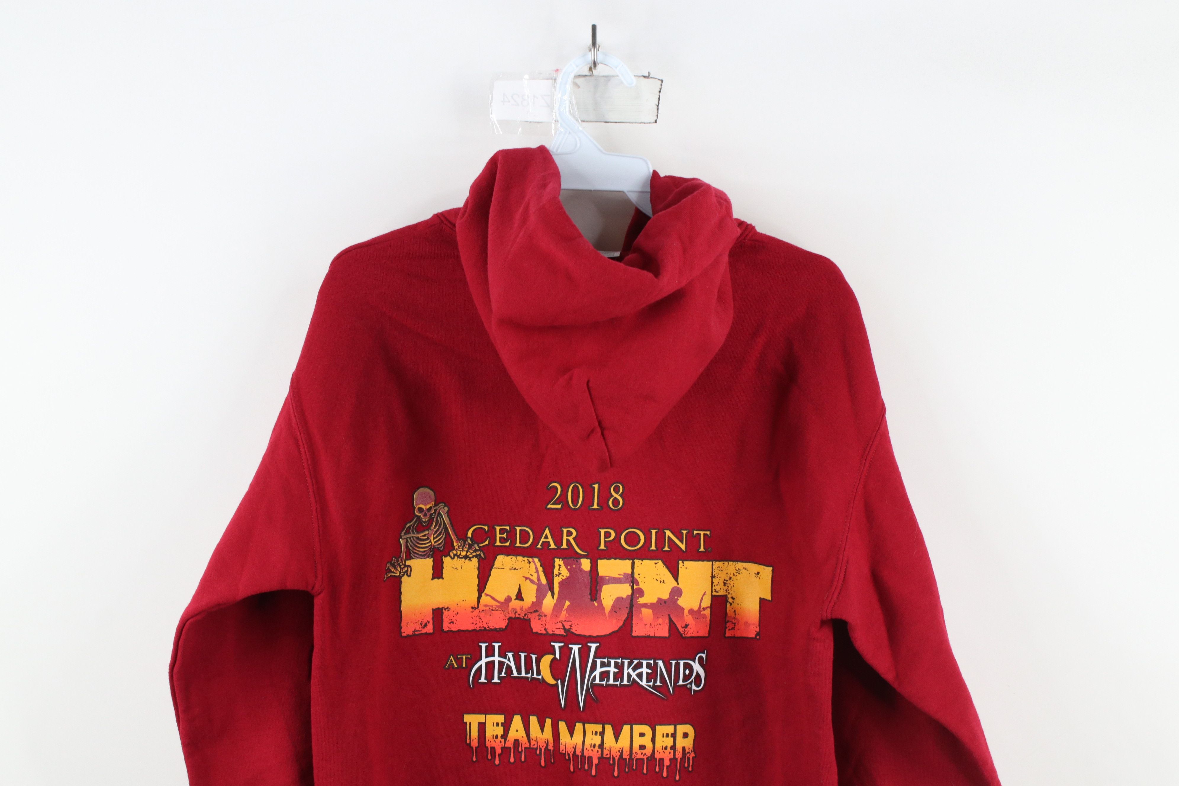 Vintage Vintage Y2K Haunt HalloWeekends Halloween Hoodie Sweatshirt Size US S / EU 44-46 / 1 - 12 Thumbnail