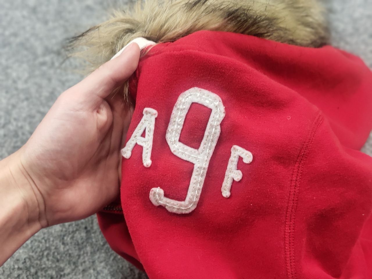 Abercrombie & Fitch Abercrombie Vintage Y2K crazy fur zip Hoodie if six was nine Size US M / EU 48-50 / 2 - 11 Thumbnail