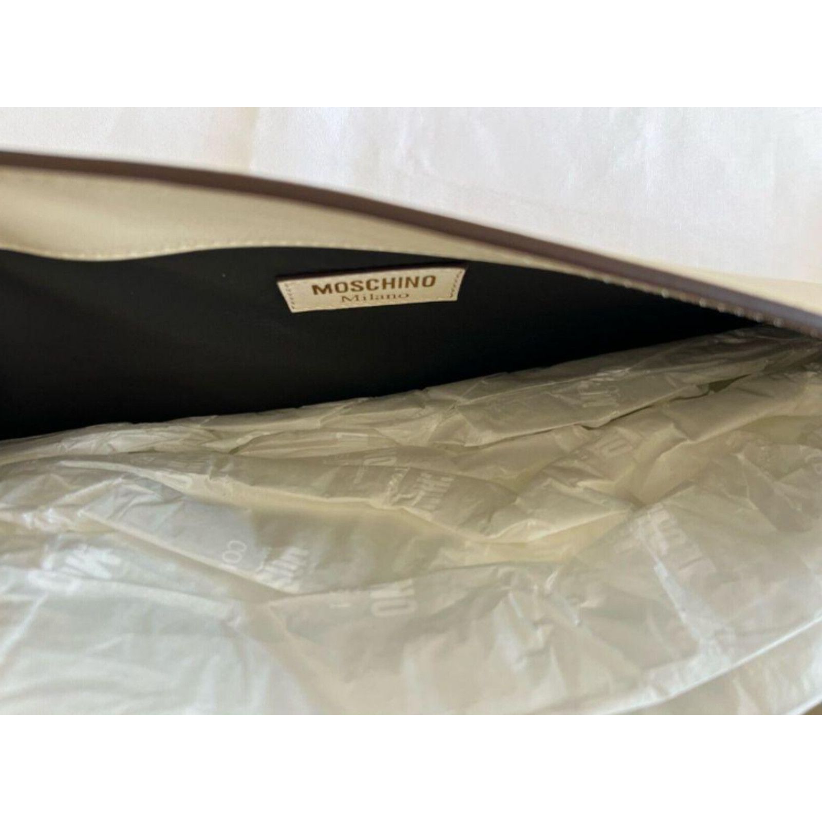 Moschino SS22 MOSCHINO Couture Chocolate Dripping Wristlet Handbag Size ONE SIZE - 16 Thumbnail