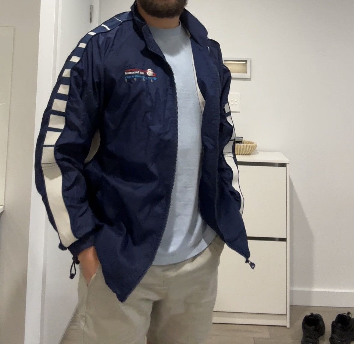 Adidas Adidas Retro Jacket Size US L / EU 52-54 / 3 - 1 Thumbnail