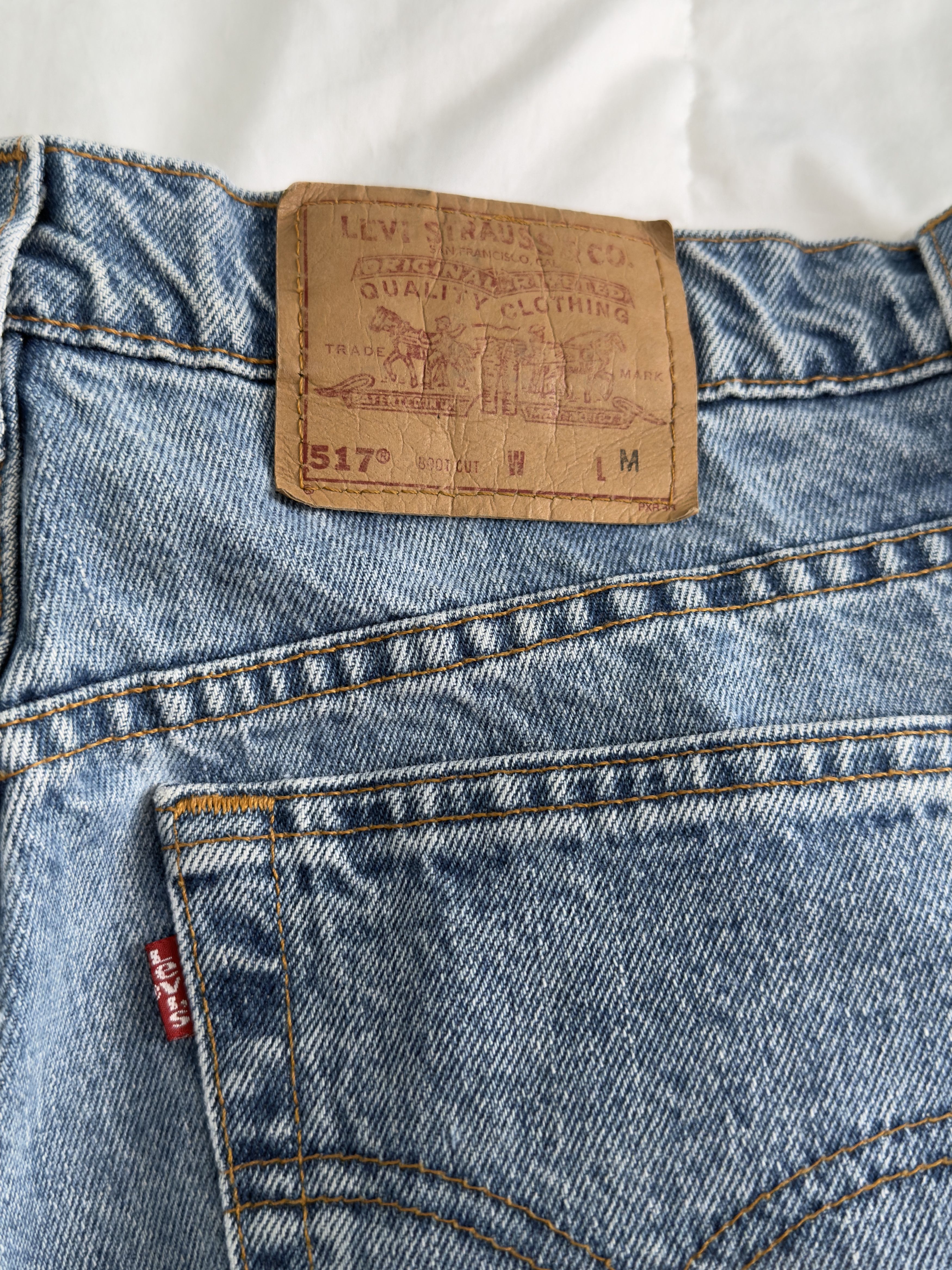 Levi's Vintage Levi's 517 Made in the USA 34x32 Size US 34 / EU 50 - 4 Thumbnail