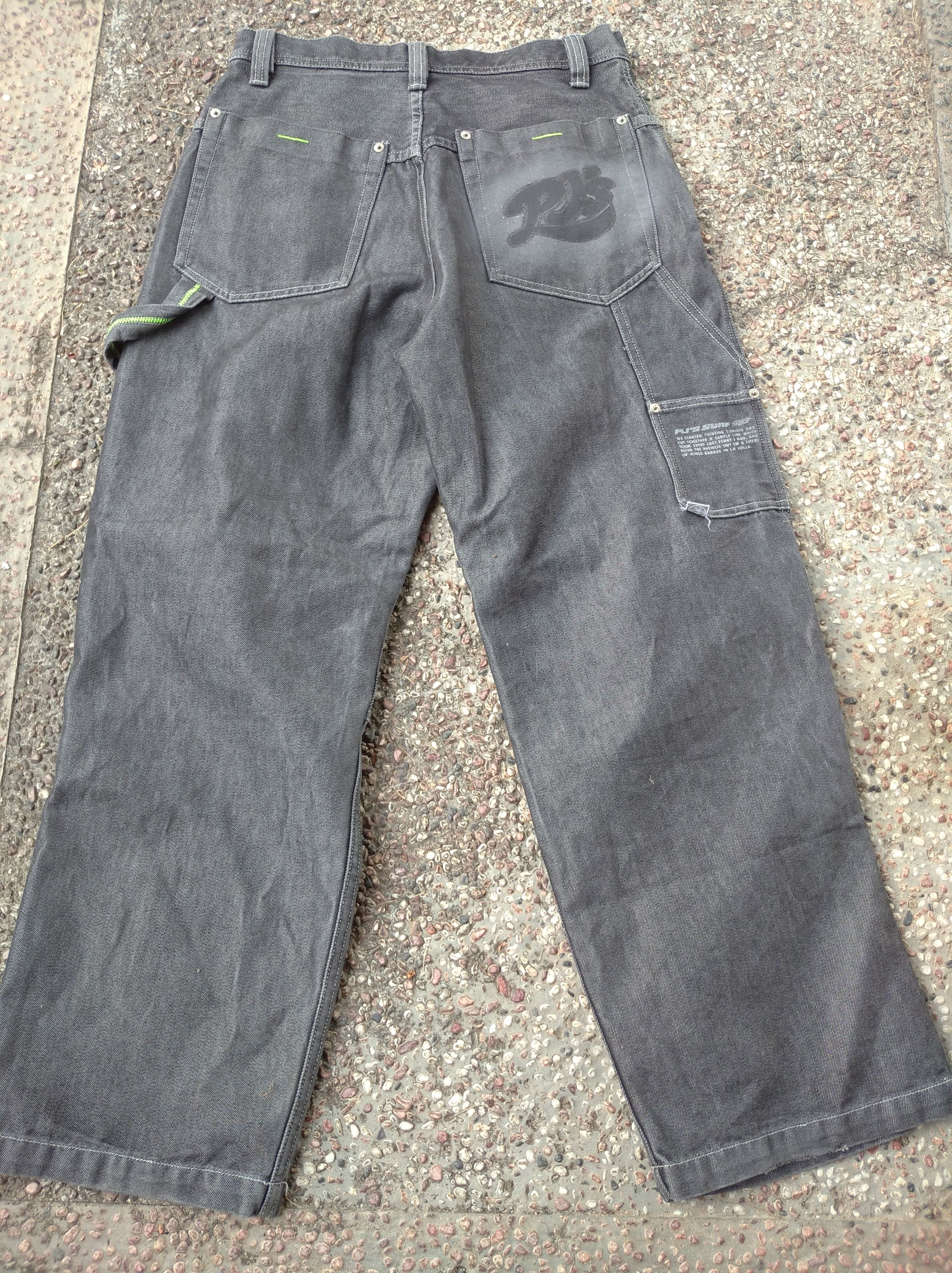 If Six Was Nine × JNCO PJ'S Surf Baggy Jeans Size US 30 / EU 46 - 4 Thumbnail
