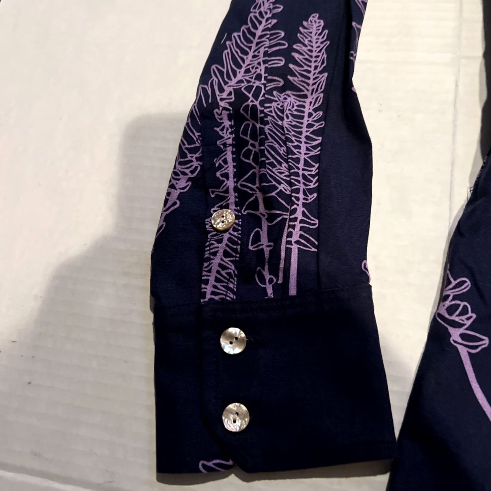 ALOHAS VINTAGE Women’s Sig Zane Designs Hawaiian Aloha Hibiscus Shirt 2XL New w 50 Retail Tag Size XXL / US 16-18 / IT 52-54 - 5 Thumbnail