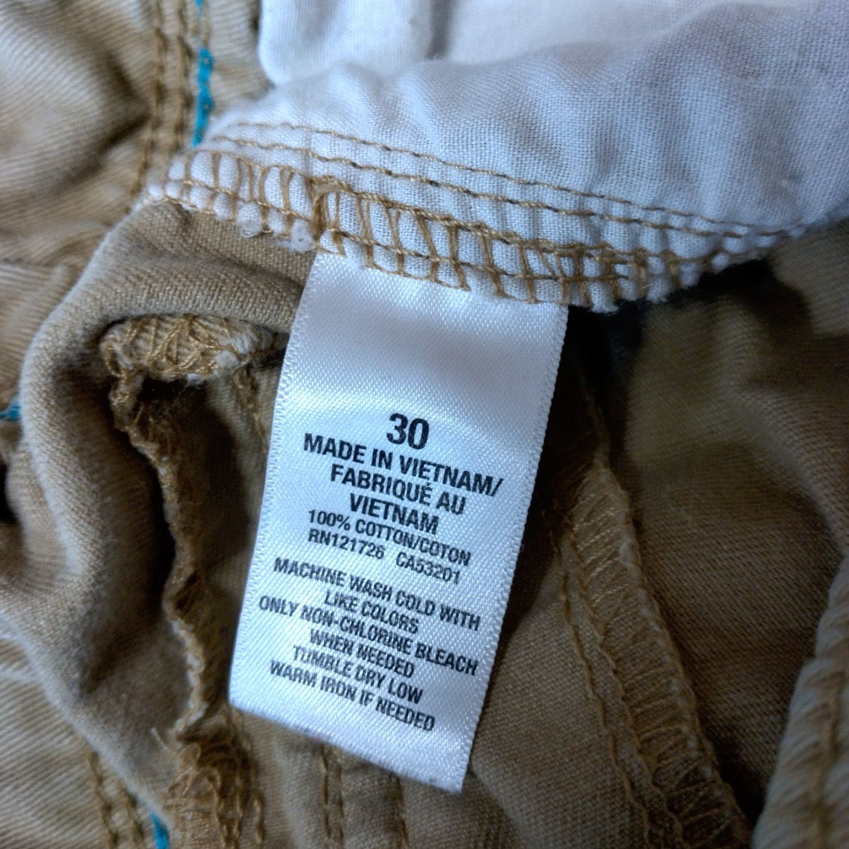 Vintage VINTAGE Aeropostale Cargo Shorts Men 30 Brown Cotton Cargo Shorts 30x9.5 Mens Brown Summer Casual Workwear Baggy-Utility Size US 30 / EU 46 - 7 Thumbnail