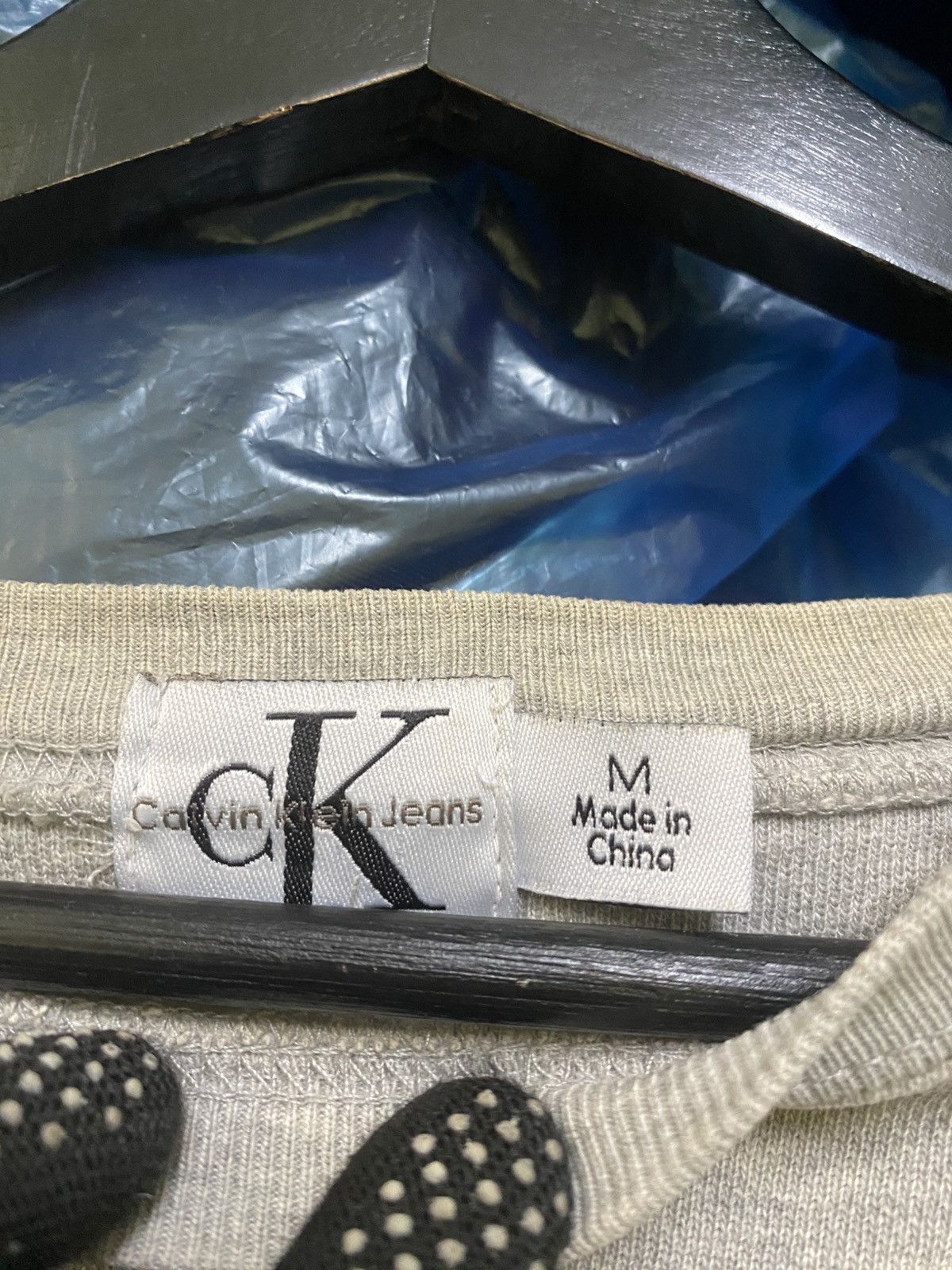 Calvin Klein Calvin Klein Jeans Grey Logo Crewneck Sweatshirt 100% Cotton Size US M / EU 48-50 / 2 - 6 Thumbnail