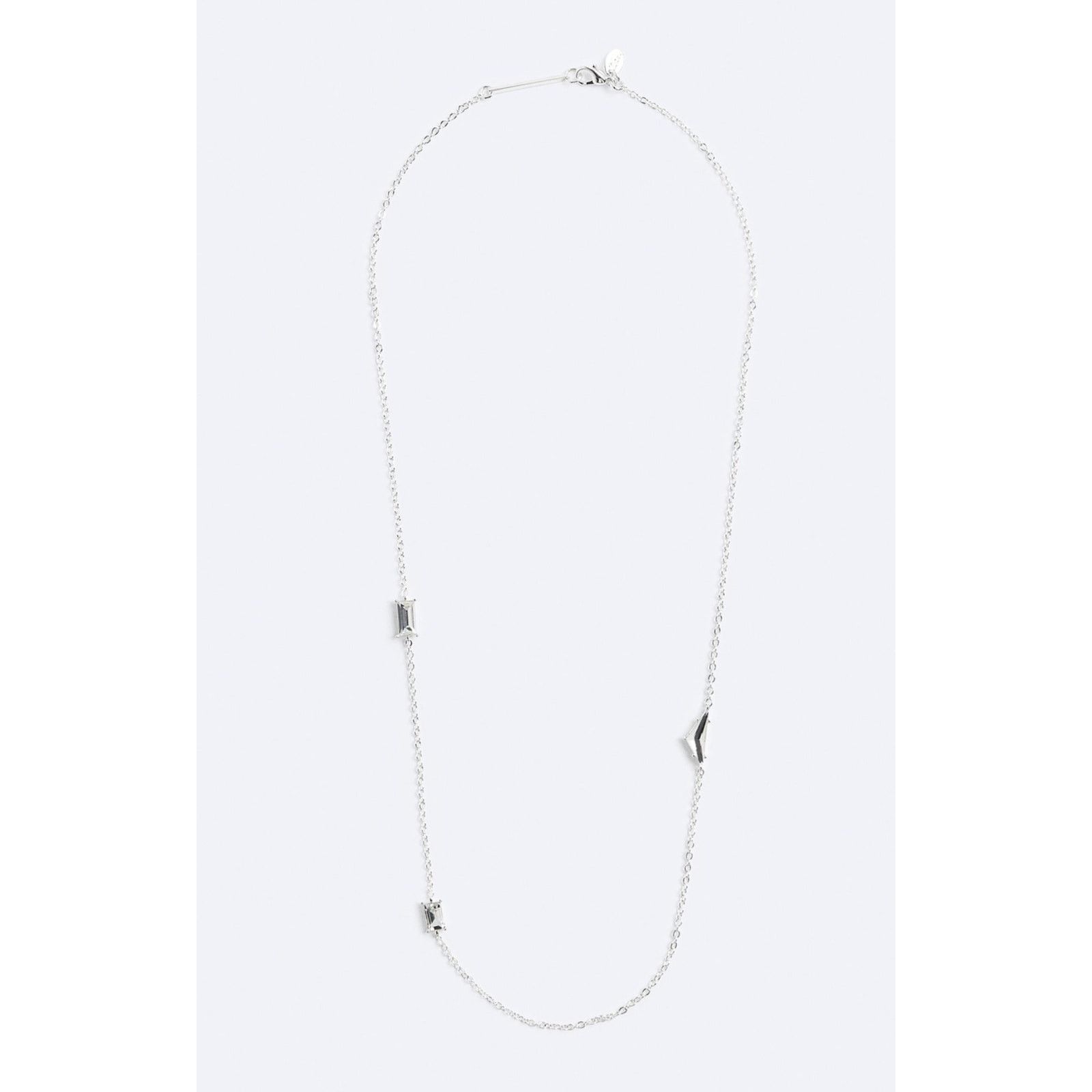 Zara NWT- Zara ZARA CHAIN ​​WITH CONTRAST PENDANT AND RHINESTONES Size ONE SIZE - 2 Thumbnail
