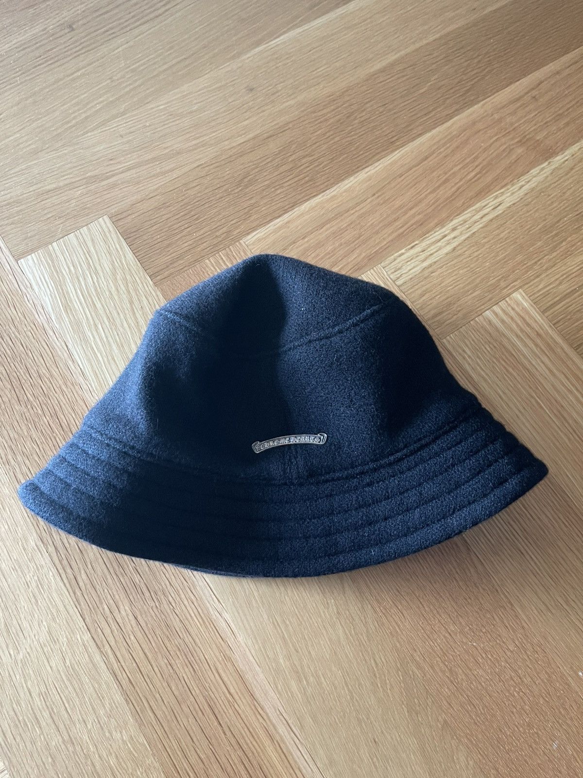 Chrome Hearts Chrome Hearts Jacquard Knit Red Black CH Bucket Hat Size ONE SIZE - 2 Thumbnail
