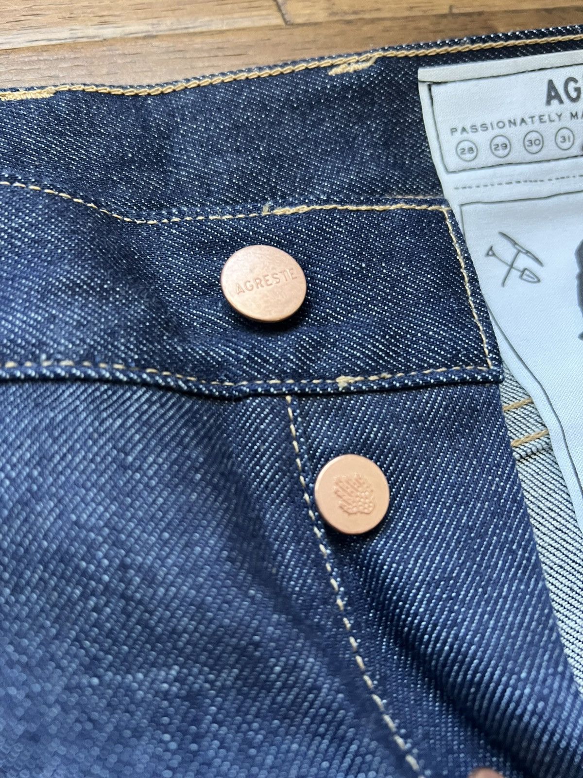 Other Candiani Mills Italian Selvedge Denim Jeans By Agreste 32x32 Size US 32 / EU 48 - 6 Thumbnail