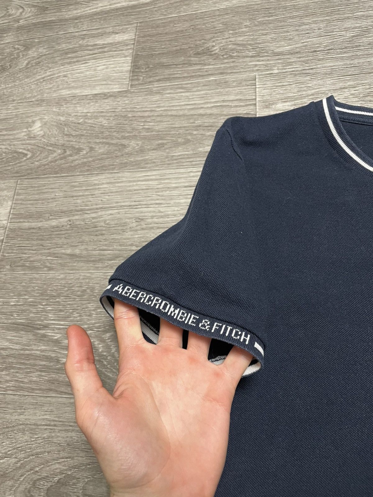 Abercrombie & Fitch Abercrombie Fitch Blue T-Shirt Y2K Streetwear Size US M / EU 48-50 / 2 - 4 Thumbnail