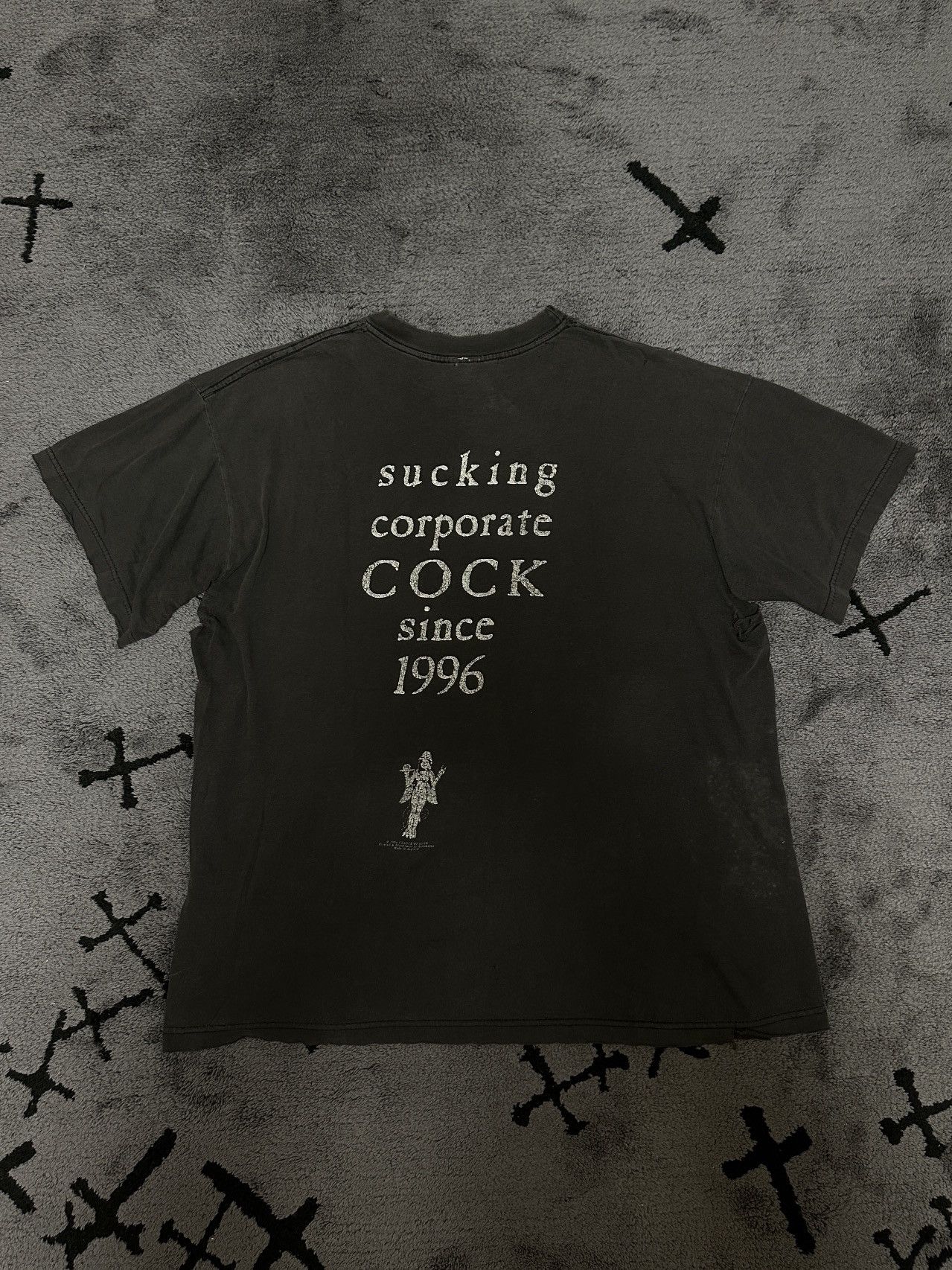 Vintage Cradle of Filth 1996 - Sucking Corporate Cock since 1996 Size US L / EU 52-54 / 3 - 1 Thumbnail