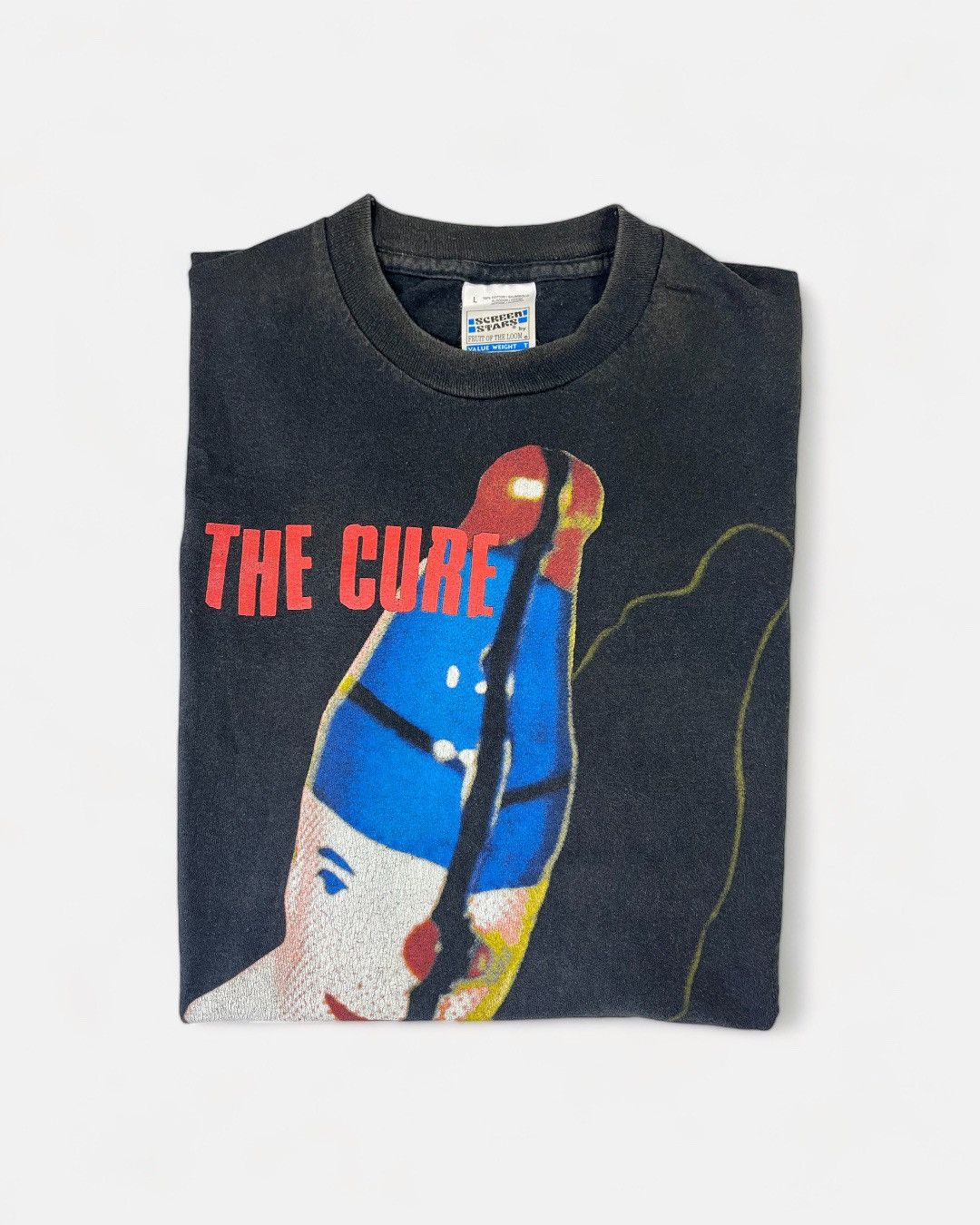 image of Band Tees x Rock T Shirt The Cure - 1996 Wild Mood Swings T-Shirt in Black, Men's (Size Large)