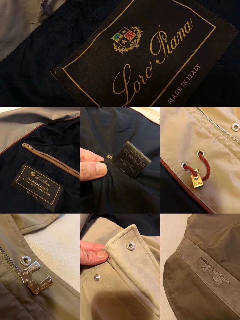 Loro Piana LORO PIANA size3XL Silk raincoat Size US XXL / EU 58 / 5 - 5 Thumbnail