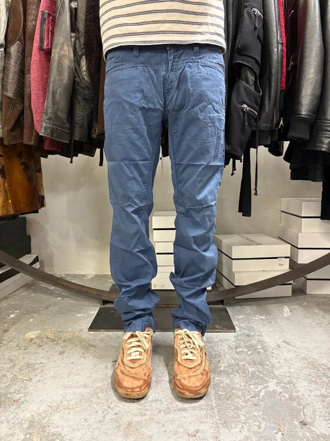 Jean Paul Gaultier × Vintage 2000s Jean Paul Gaultier Blue Royal Cozy Pants Size US 32 / EU 48 - 1 Thumbnail