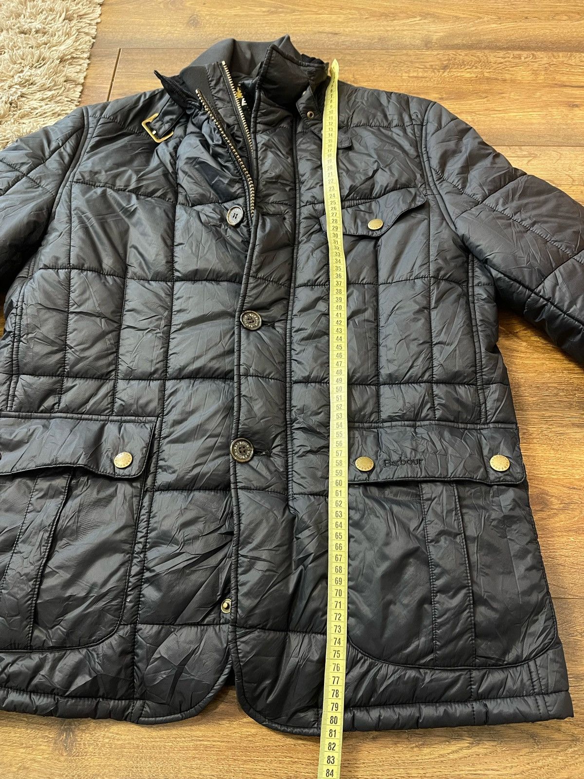 Barbour Barbour Roxbury British Jacket MQU0829 Black Quilted Coat Size US L / EU 52-54 / 3 - 14 Thumbnail