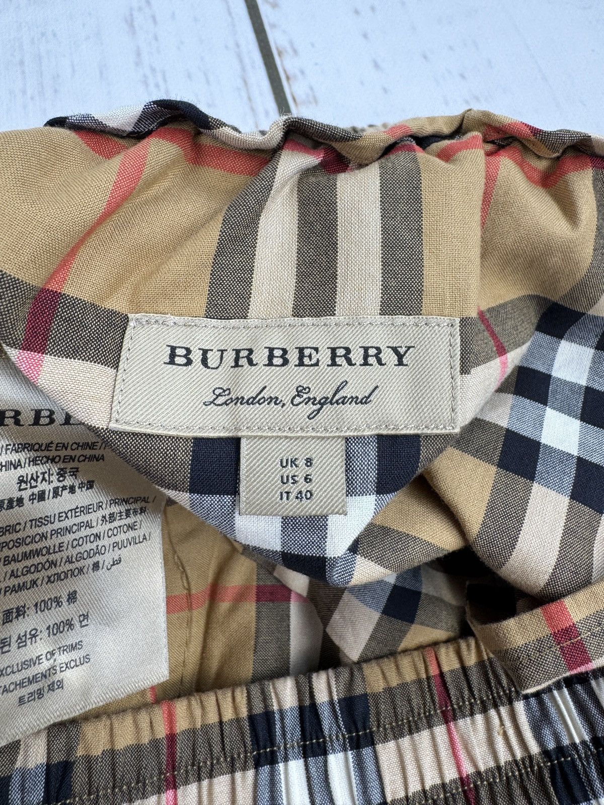 Burberry Burberry checkered pattern shorts Size US 32 / EU 48 - 4 Thumbnail