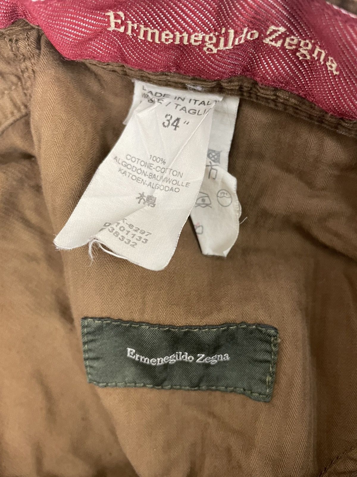 Ermenegildo Zegna Fine Wale Corduroy 5-Pocket Pant Size US 34 / EU 50 - 6 Thumbnail