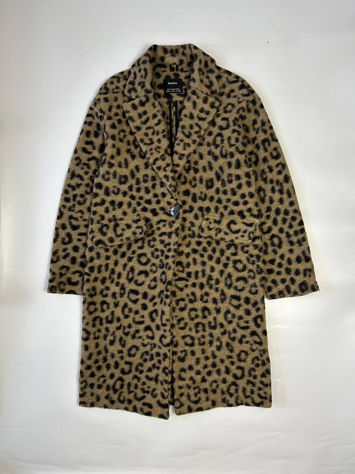 Bershka × Japanese Brand BERSHKA WOOL TRENCH COAT STYLE Size XS / US 0-2 / IT 36-38 - 1 Thumbnail