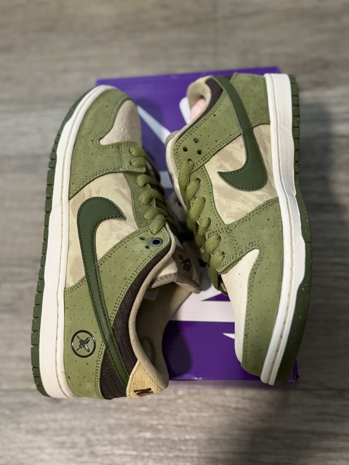 Nike Nike SB Dunk Low Yuto Horigome Matcha Size US 11.5 / EU 44-45 - 2 Thumbnail
